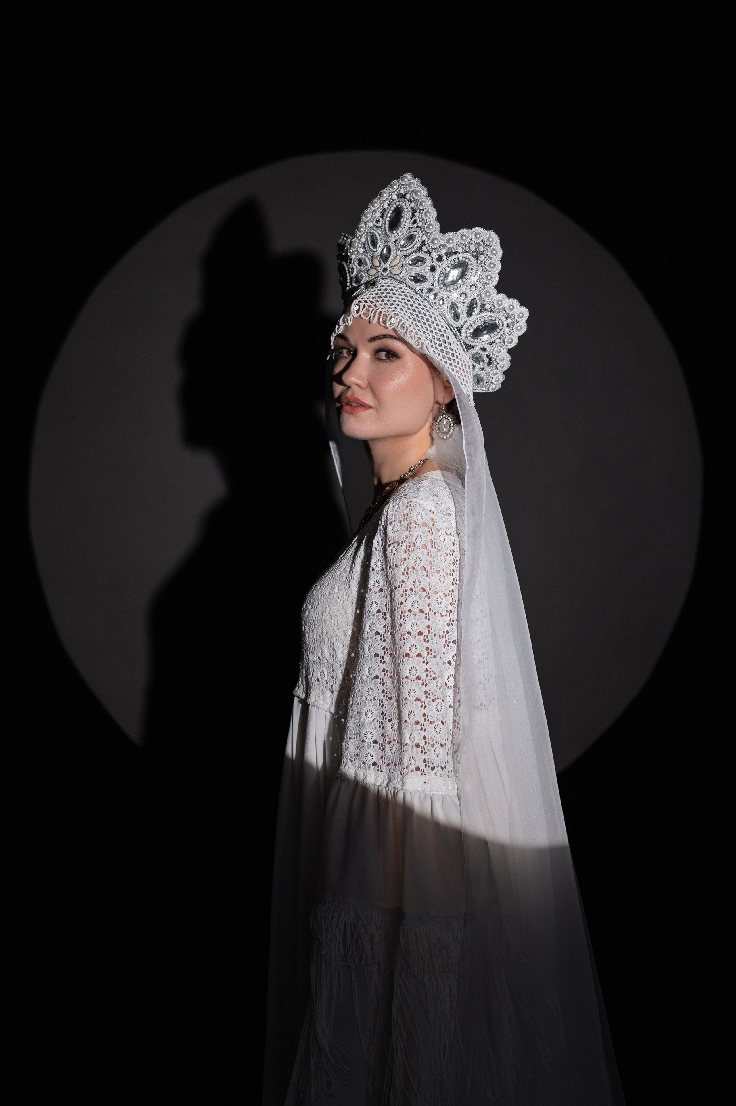 Фотосессия в русском стиле. Царевна-лебедь. Фотограф и организатор Юлия Кондратьева.