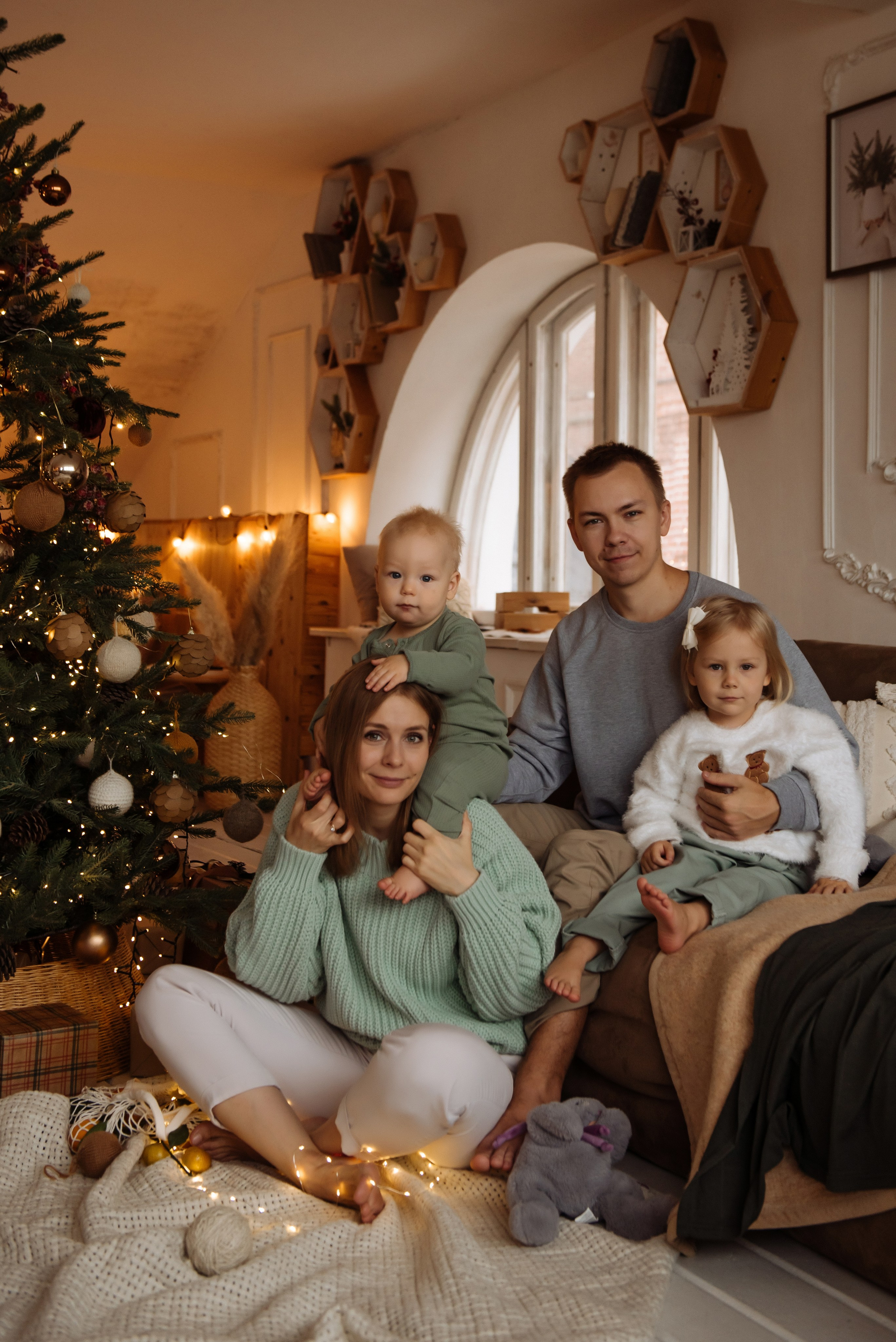 New Year Логиновы. Свадебный, портретный, фотограф беременности в Нижнем Новгороде Алина Зиновьева