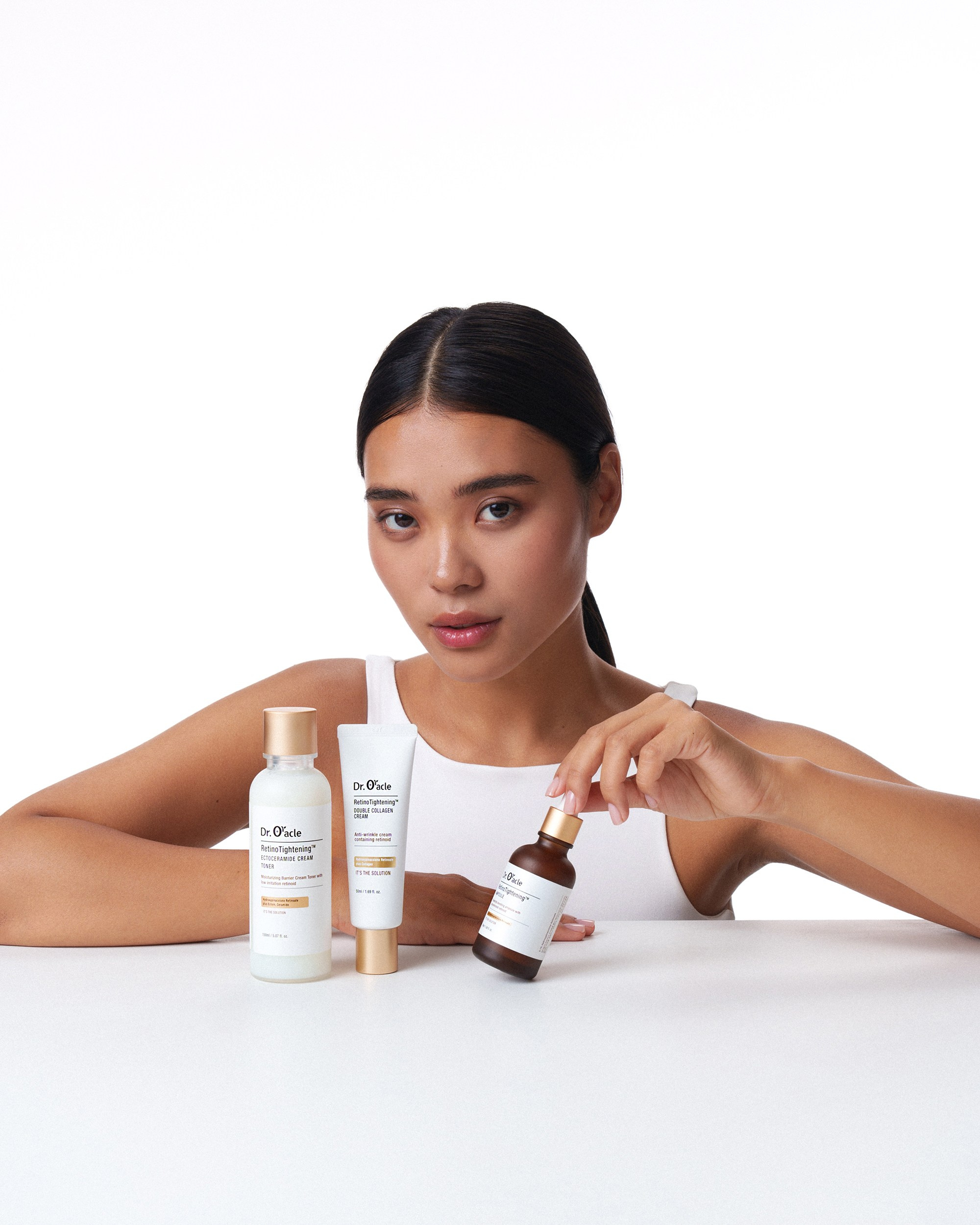 Бьюти съемка для бренда уходовой косметики Dr Oracle. Бьюти и предметный фотограф в Москве Светлана Грачева