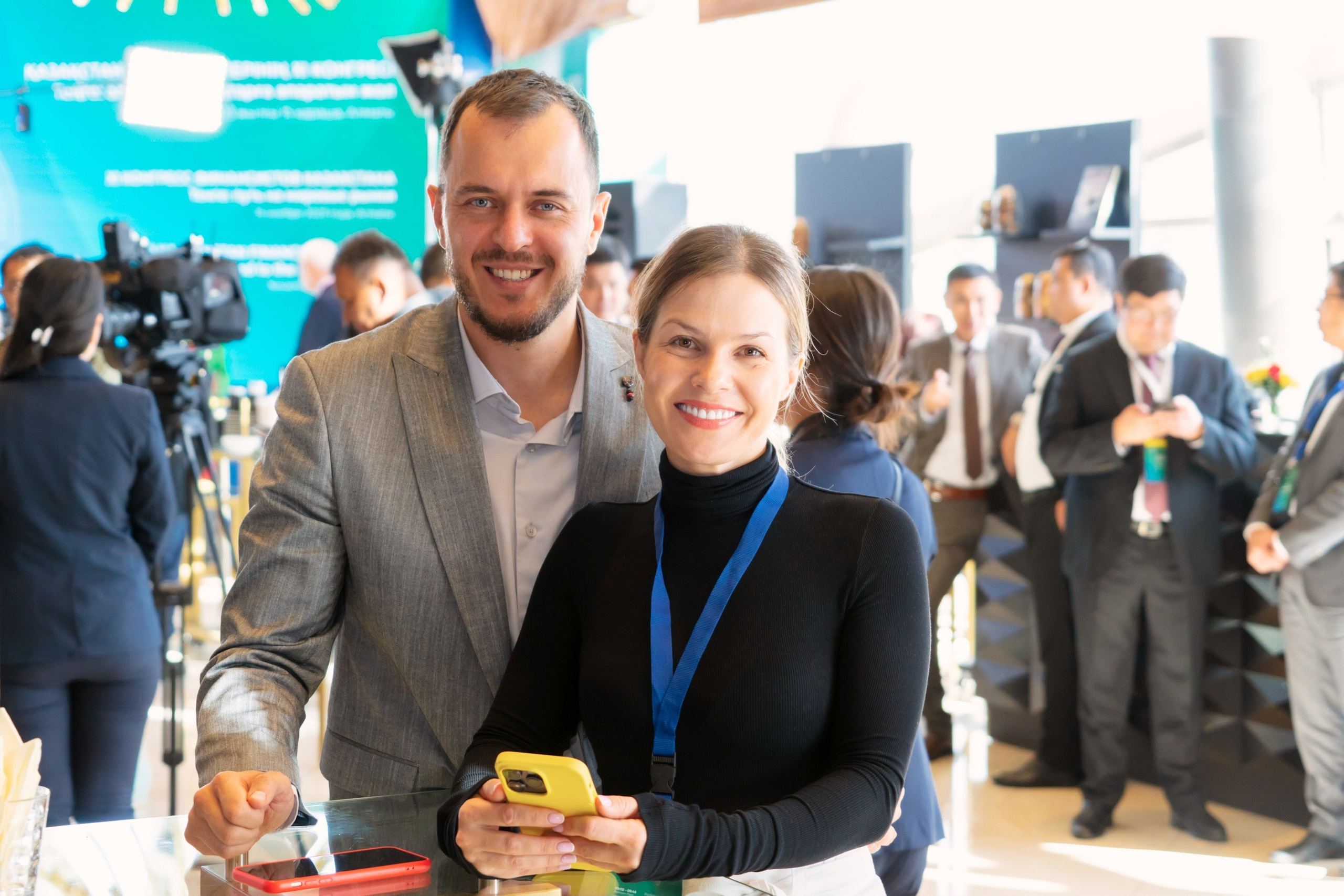 НАЦБАНК конгресс финансистов. Профессиональная съемка в Алматы