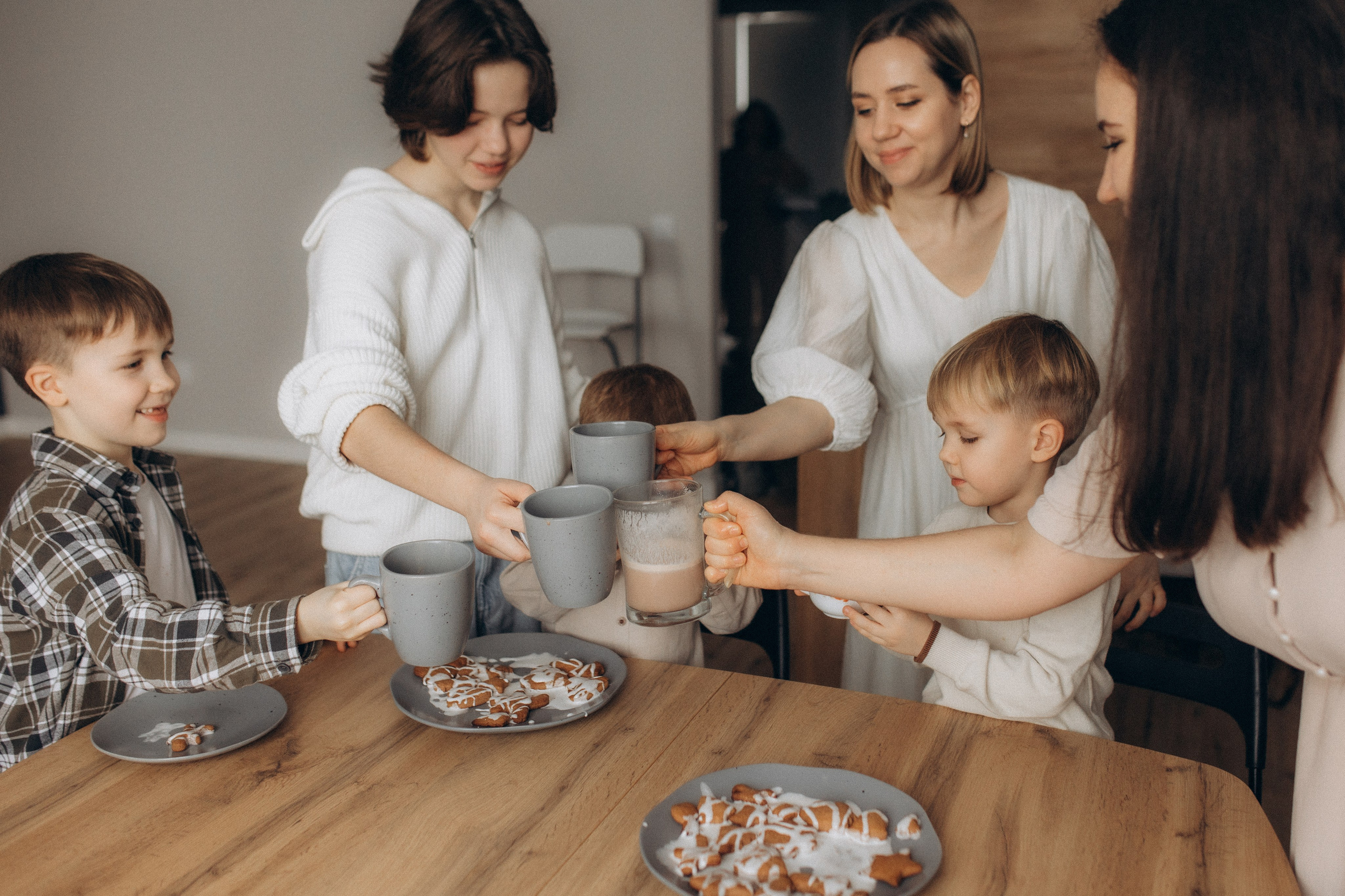 История большой семьи. Семейный фотограф lifestyle в Новосибирске Елена Шпилевая