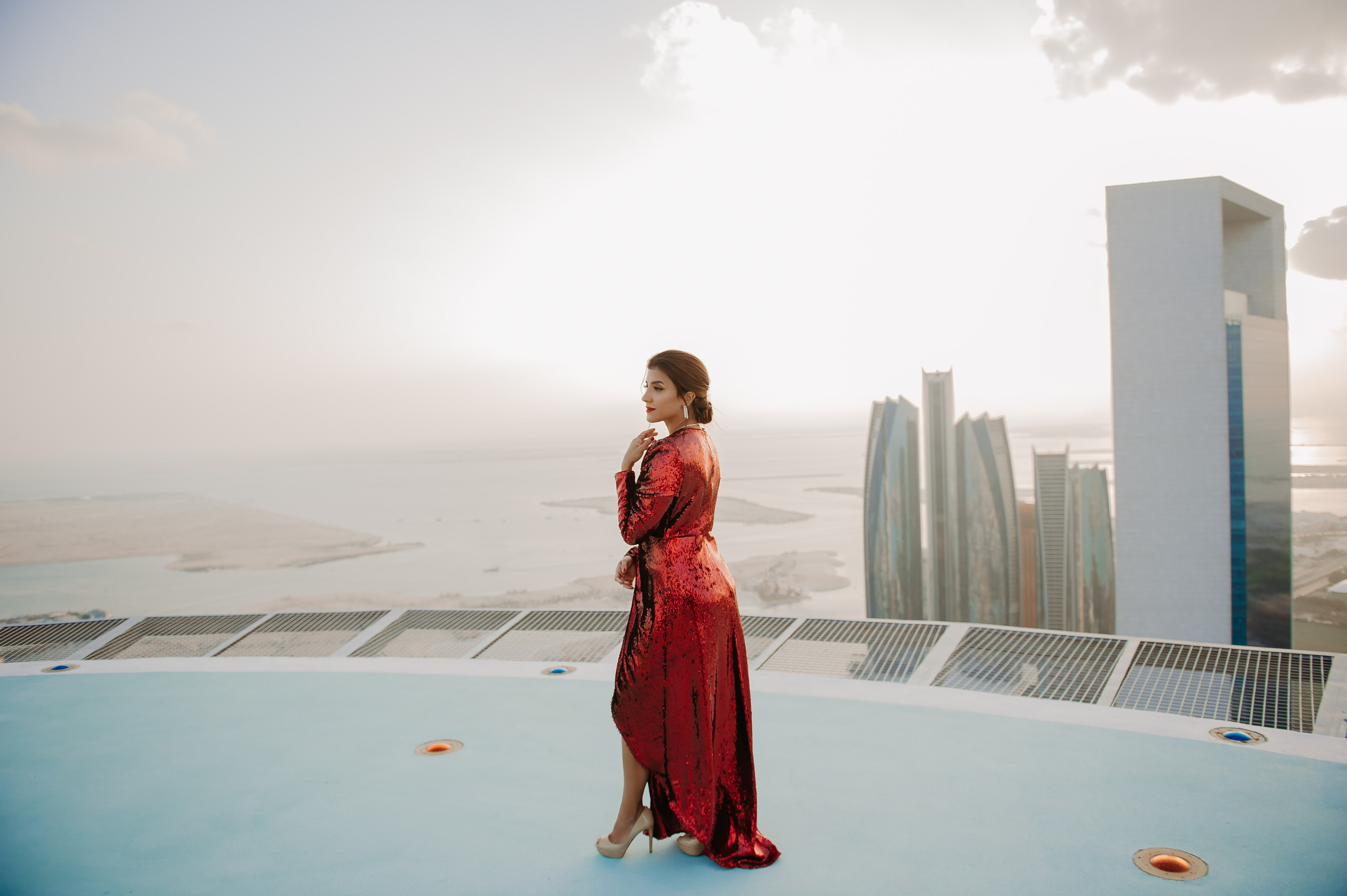 Love Story на высоте (Абу Даби). Фотограф в Москве и Санкт-Петербурге Дарина