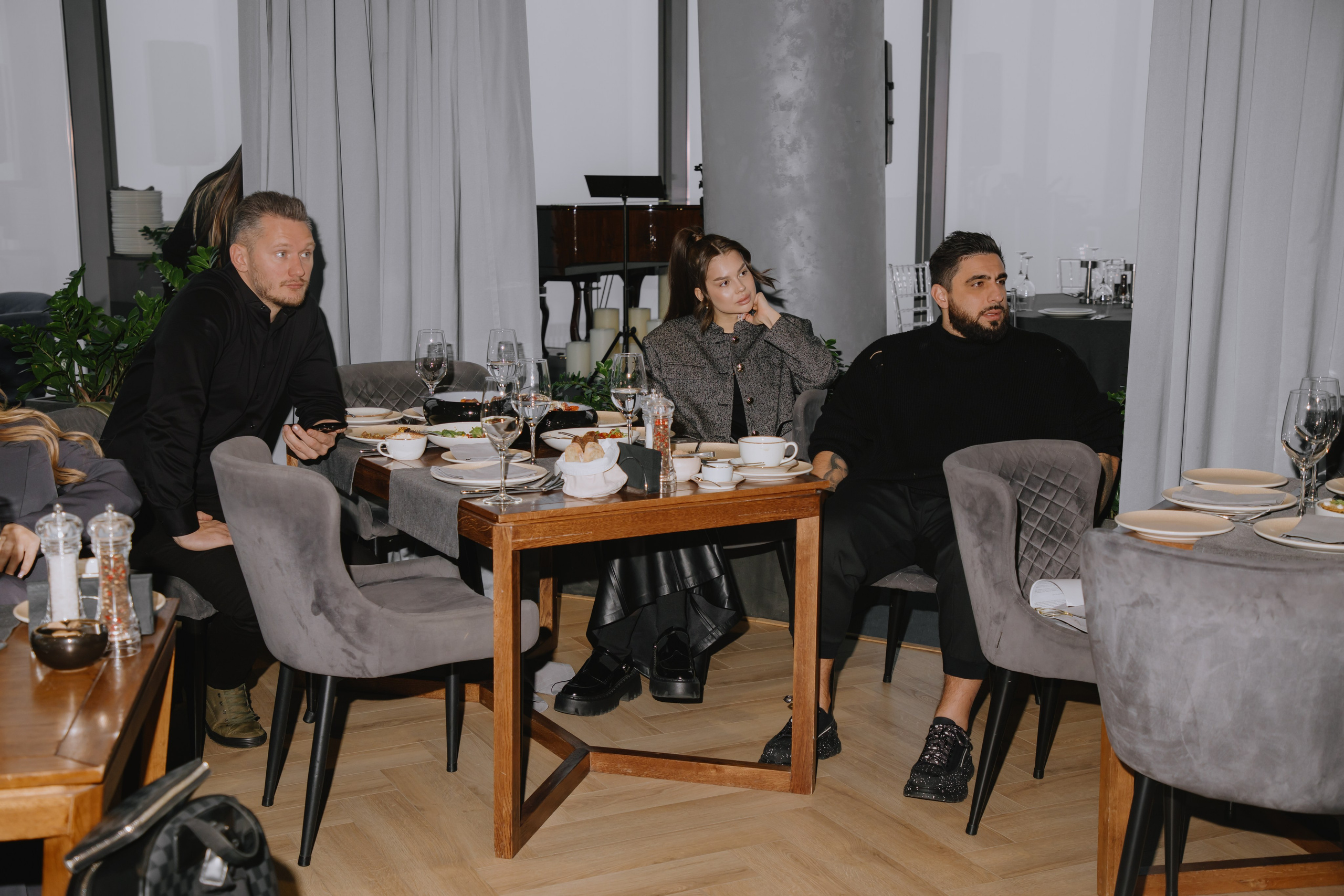 Бизнес завтрак на 89 этаже. Фотограф в Москве и Санкт-Петербурге Дарина