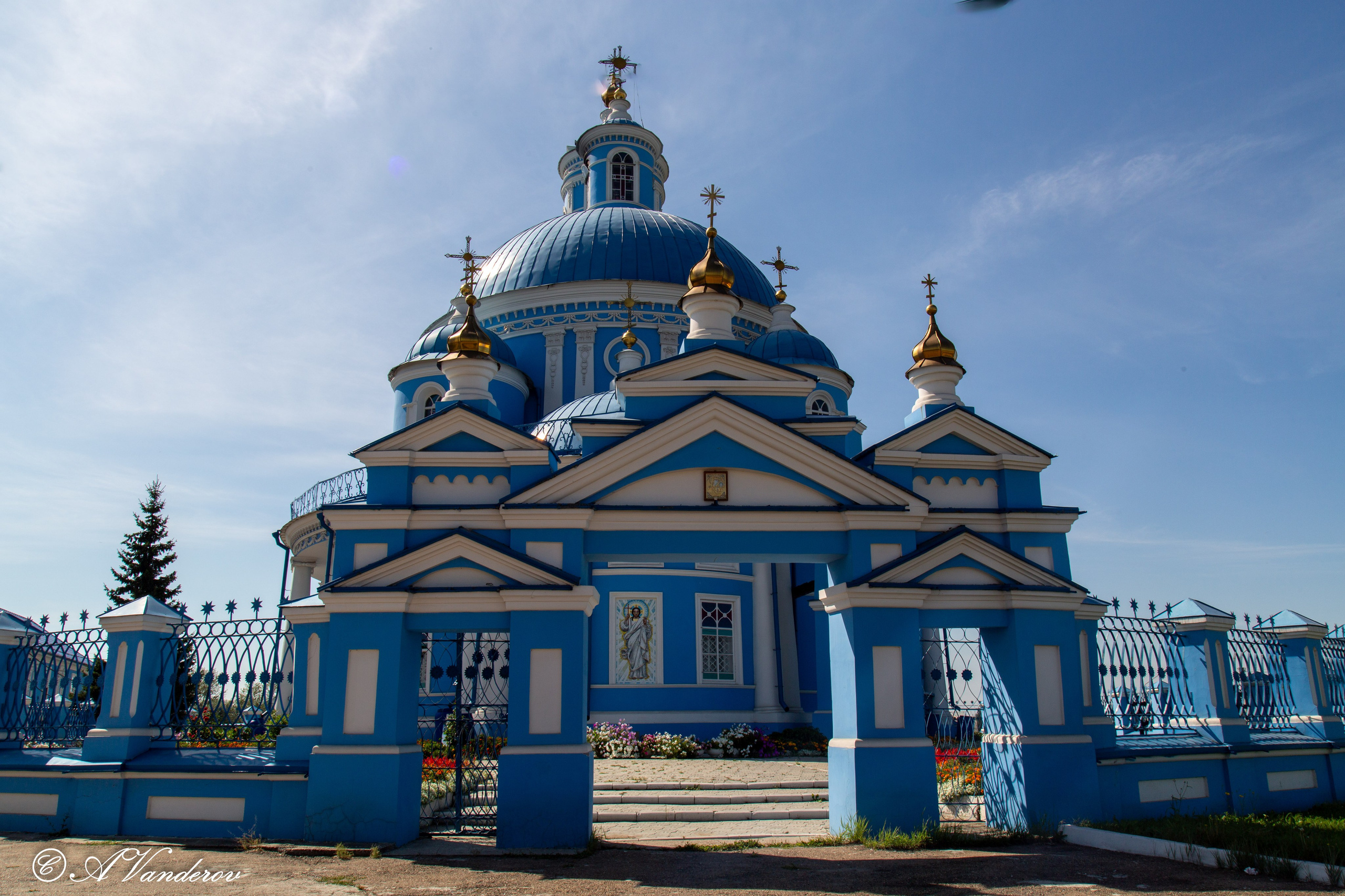 Храм Казанской иконы Божией Матери Тельма. Фотограф Омск | Александр Вандеров