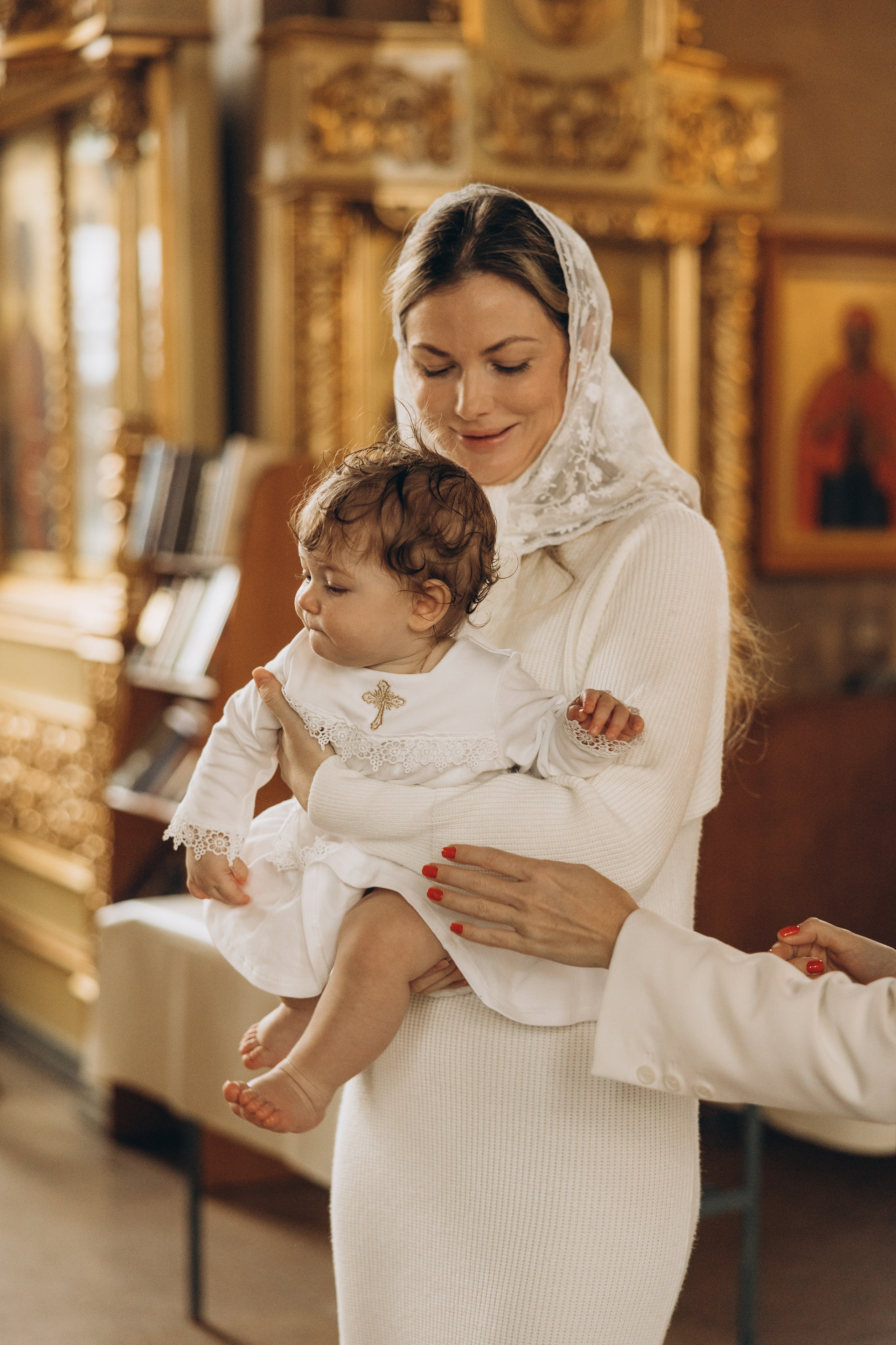 Крещение Дианы. Семейный фотограф в Москве Виктория Ястребинская