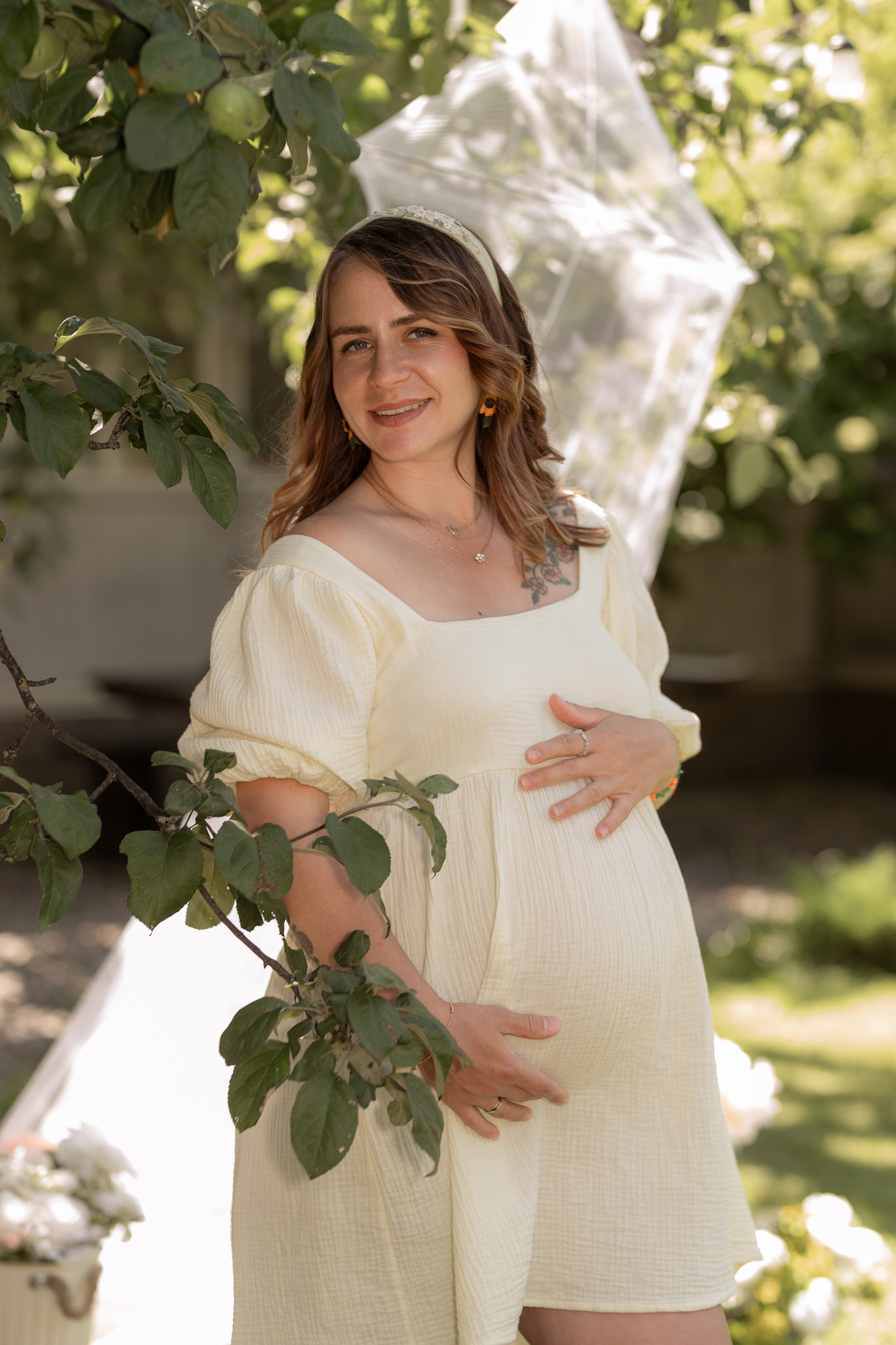 Летняя фотосессия беременности. Фотограф в Железнодорожном и Балашихе