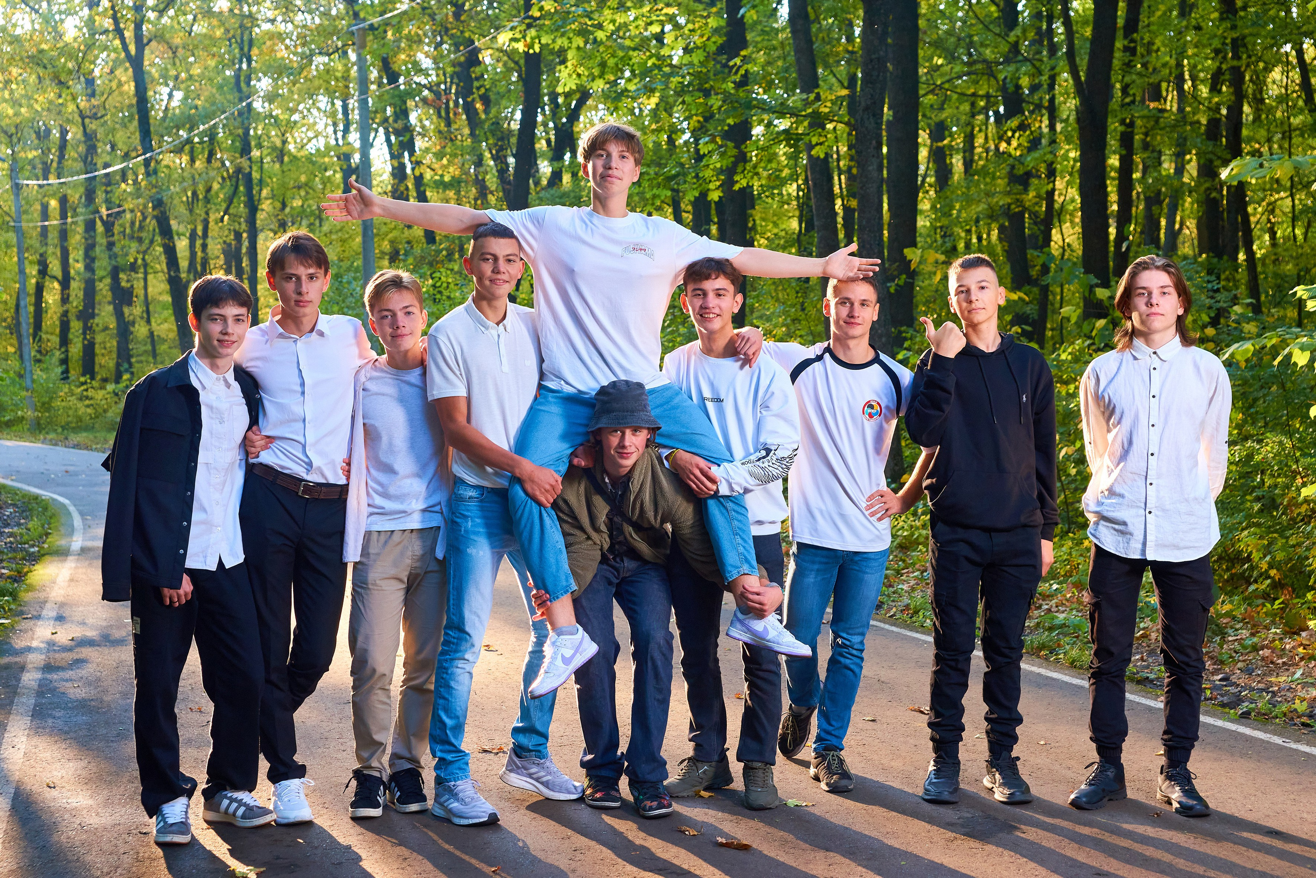 Осень в лесу. 9 класс. 2023. Childrenfoto.ru