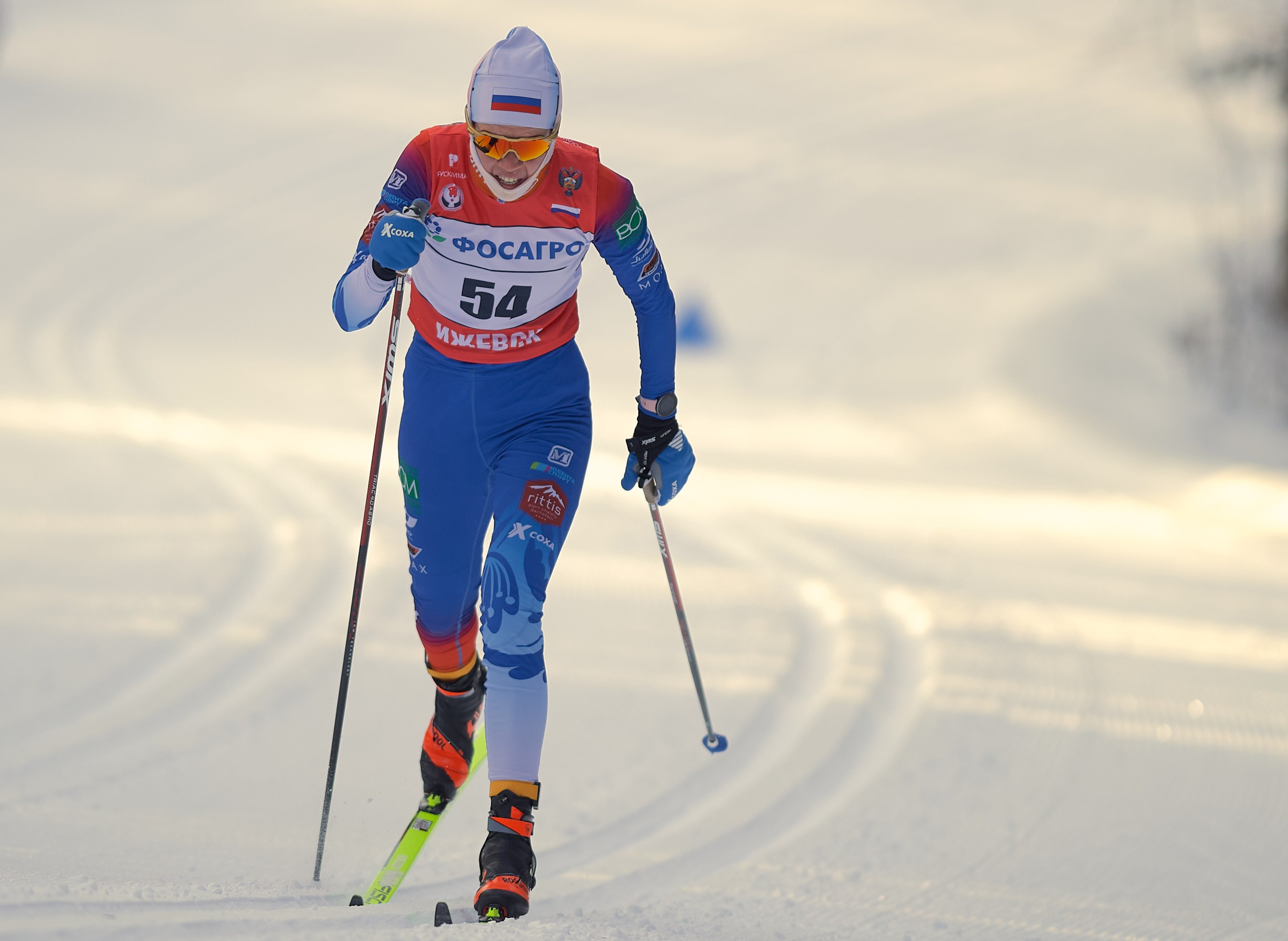 VI этап ФосАгро Кубка России по лыжным гонкам. Ижевск 25.01.2025 и 26.01.2025. Спортивный репортажный фотограф в Ижевске Сергей Мерзляков