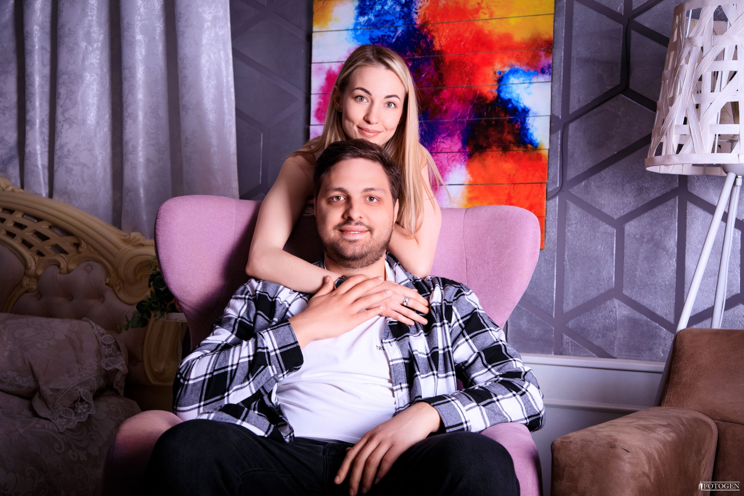 Пять Лет Любви: Юбилейные фотосессии. Интерьерная фотостудия FOTOGEN г. Краснодар