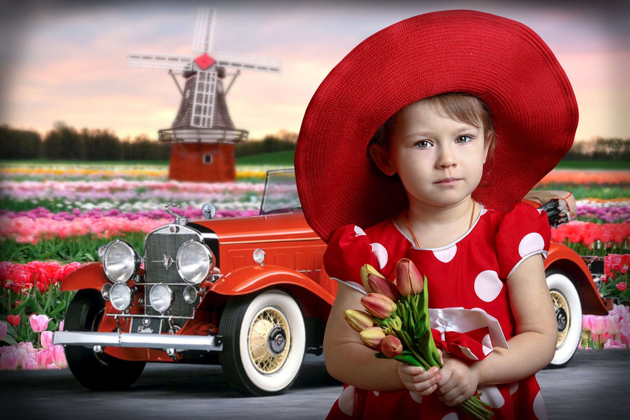 С машиной. Art photographer Nino