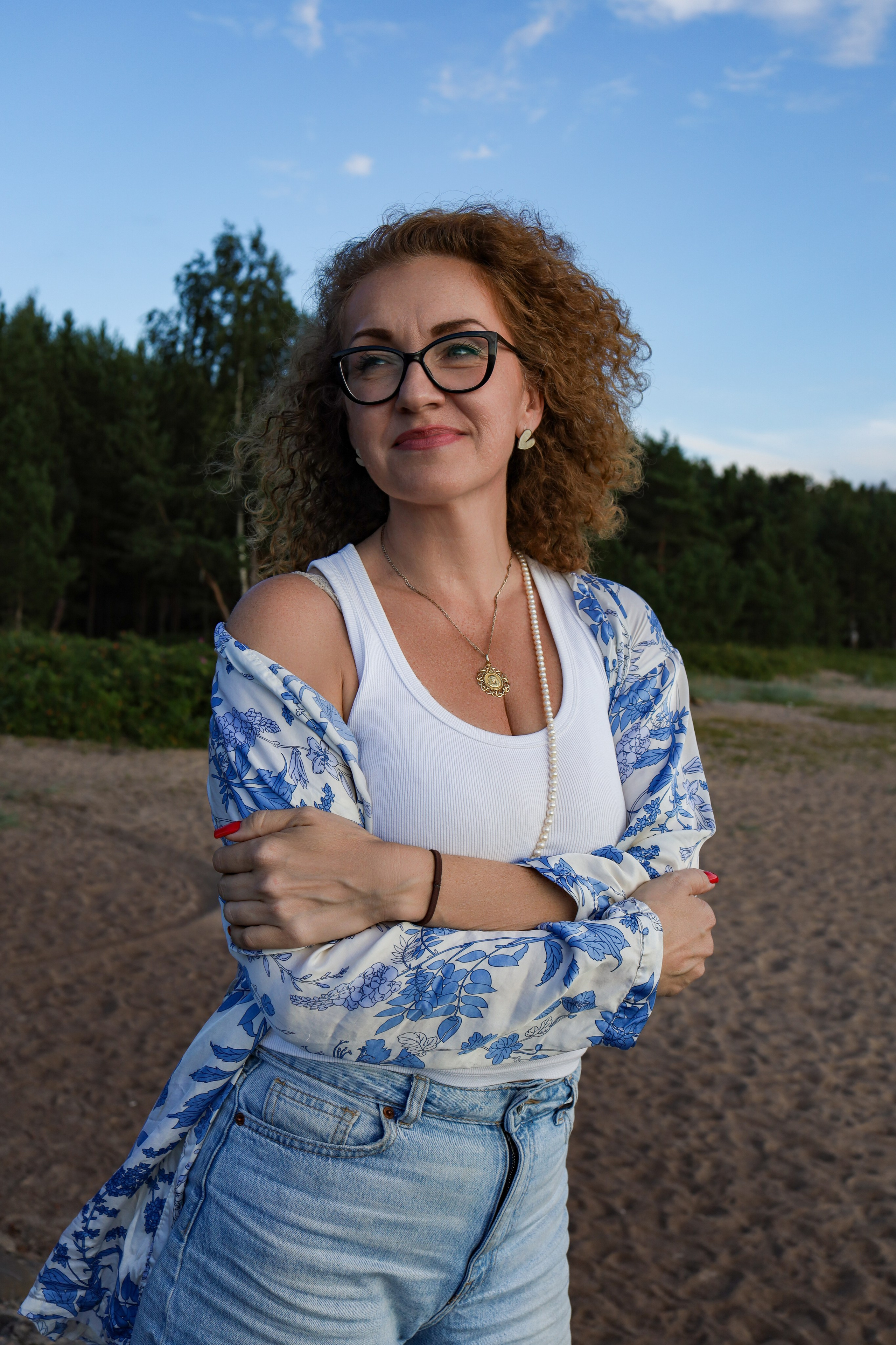 Натали, закатный берег. Женский портрет и немного больше в Санкт-Петербурге