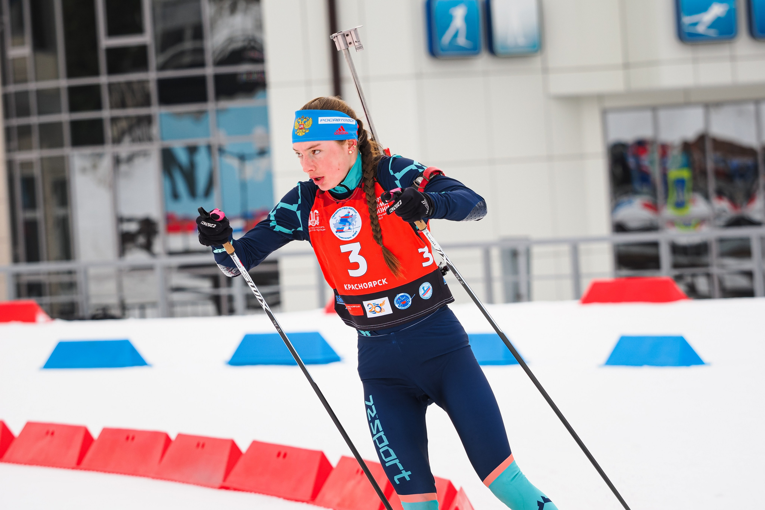 Биатлон / Первенство России. Репортажный фотограф Алексей Козьмин