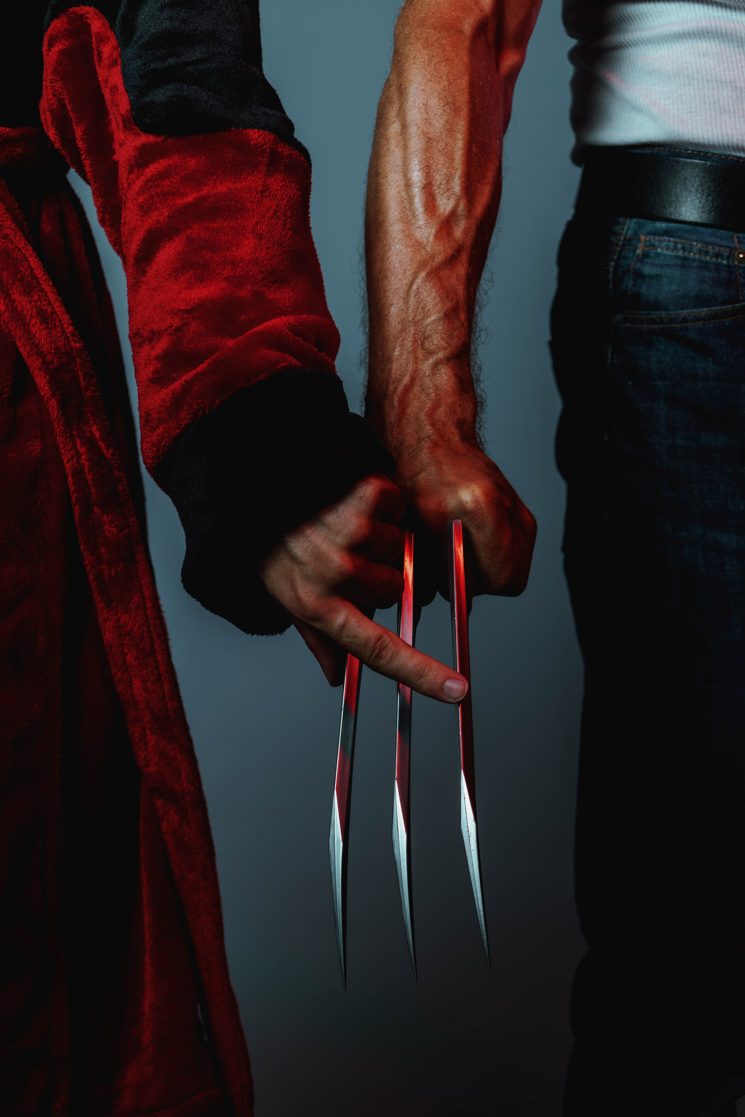 Росомаха и Дэдпул. Индивидуальный фотограф в Москве