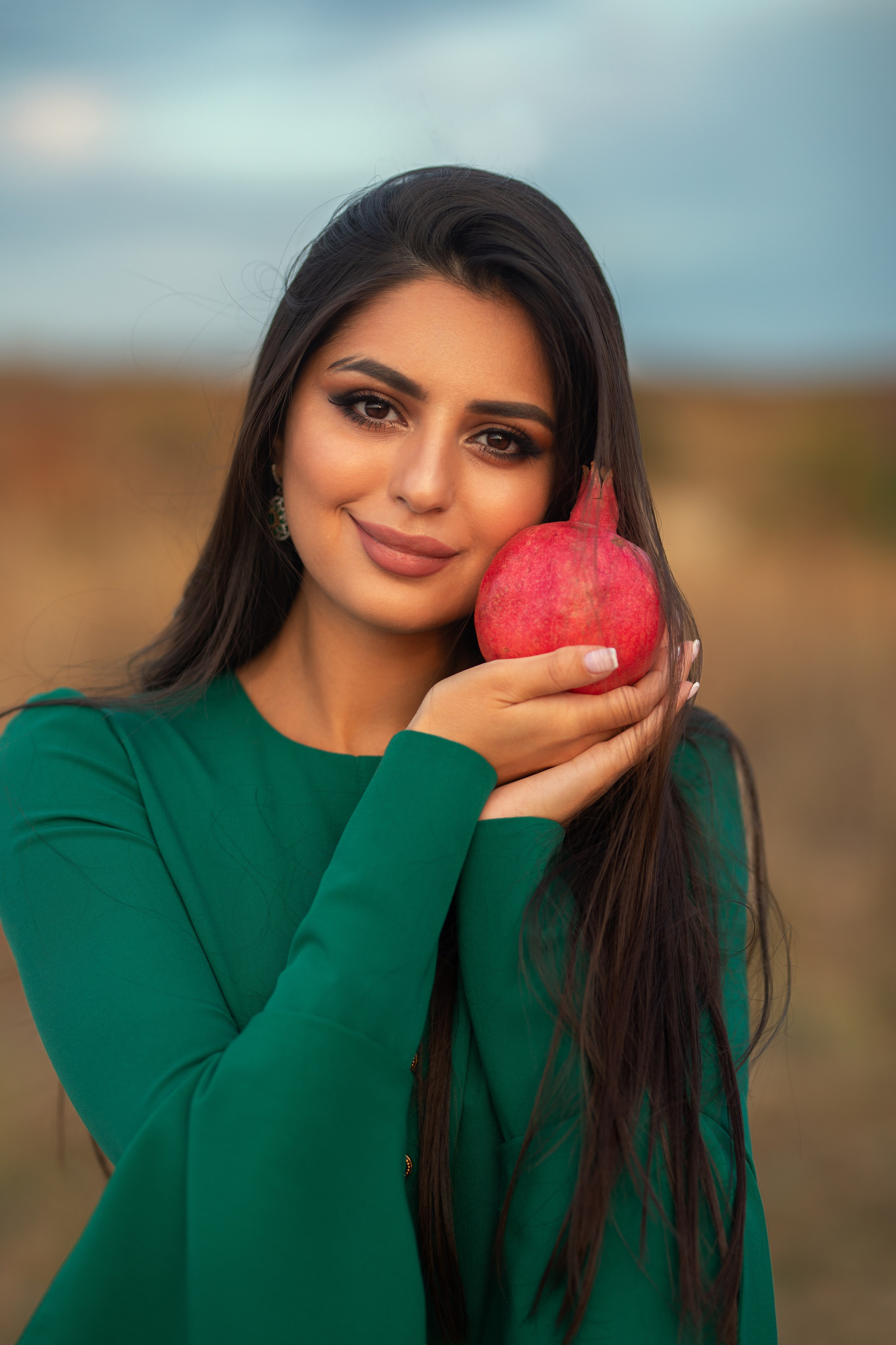Вечерняя съемка с Джулией на природе в формате для «себя»