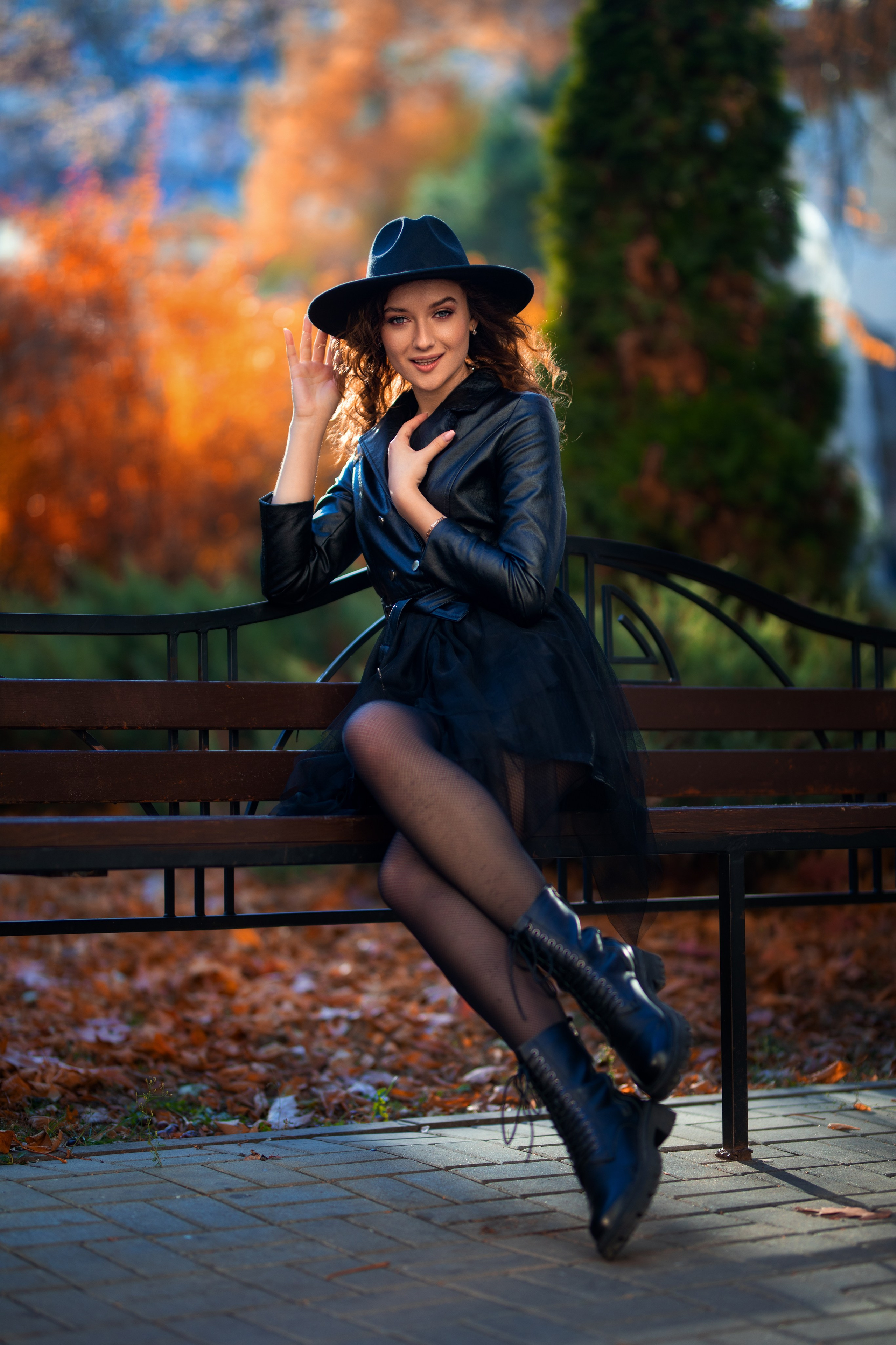 Осенняя фотосъемка в парке с Анастасией в формате для «себя»