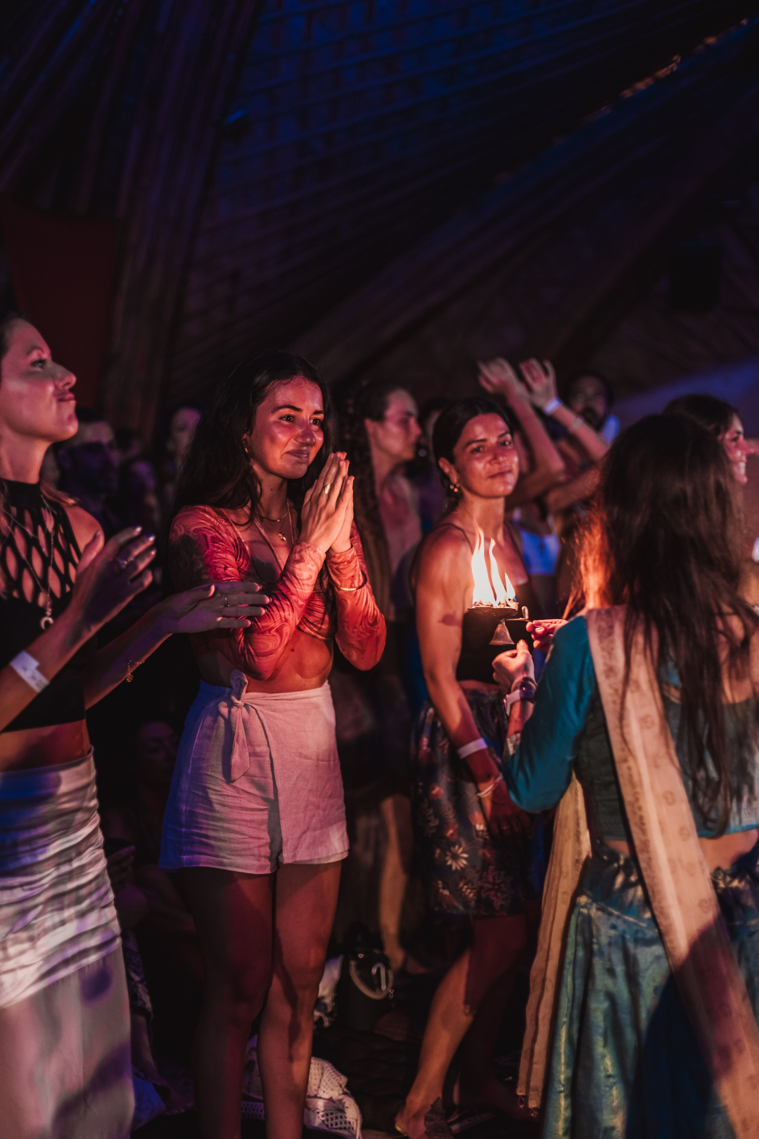 Hanuman Project kirtan at Alchemy april. Mariam Bagdasaryan