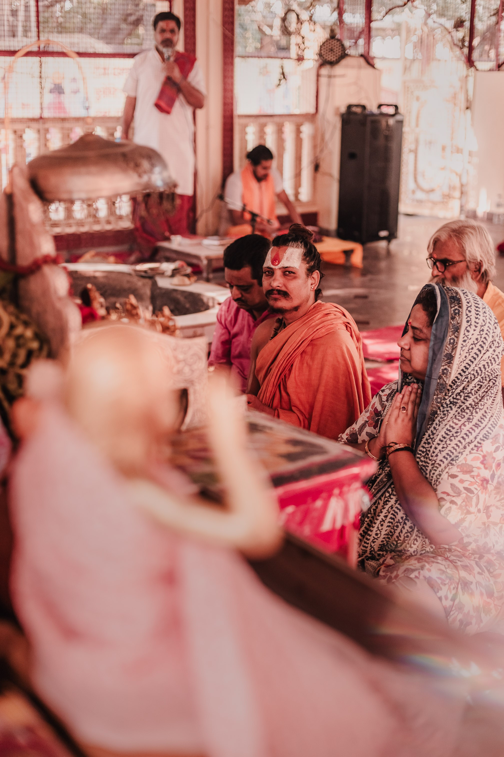 Lakshmi pooja in India. Mariam Bagdasaryan