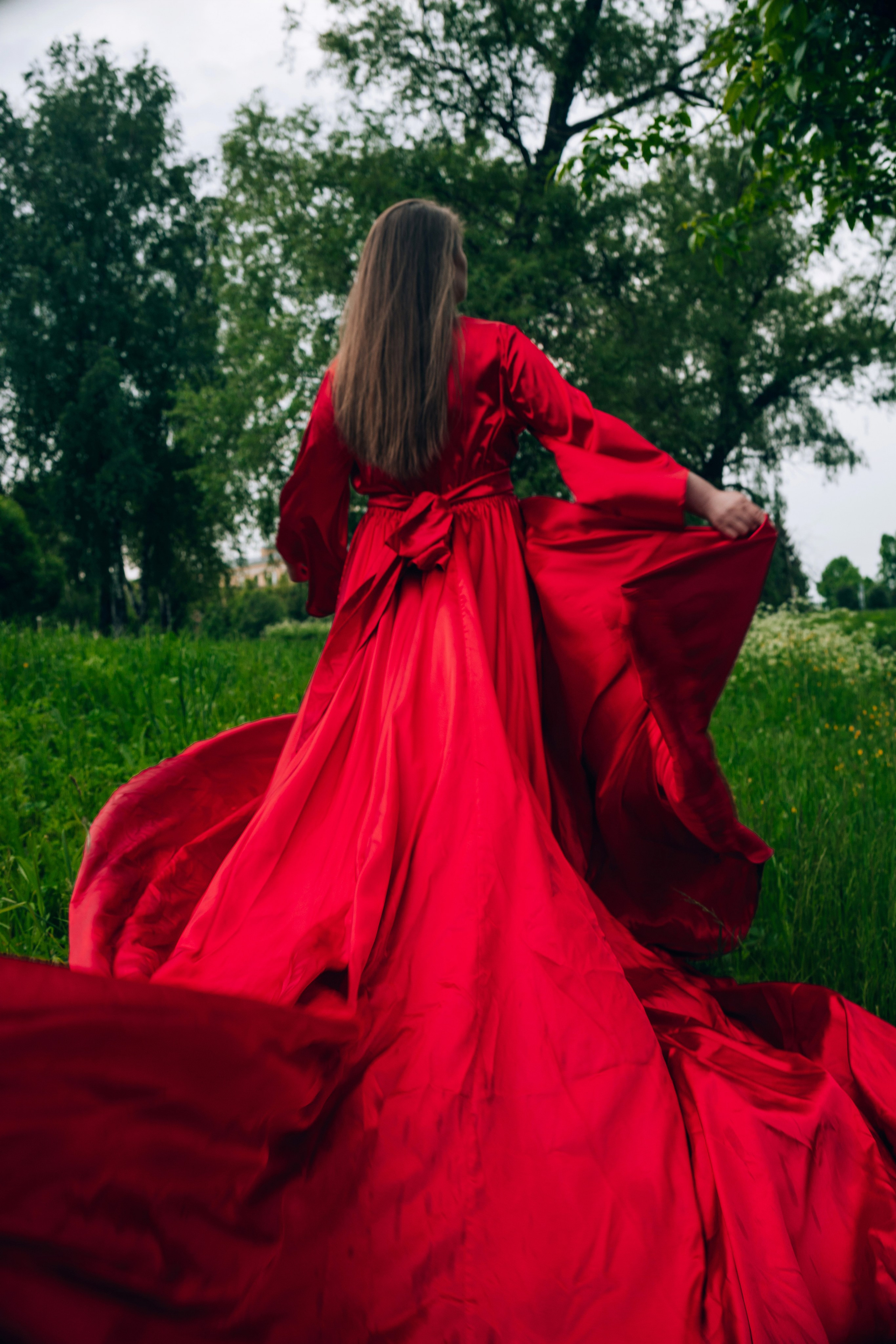 Красное платье. Фотограф Александра Кузуб Санкт-Петербург