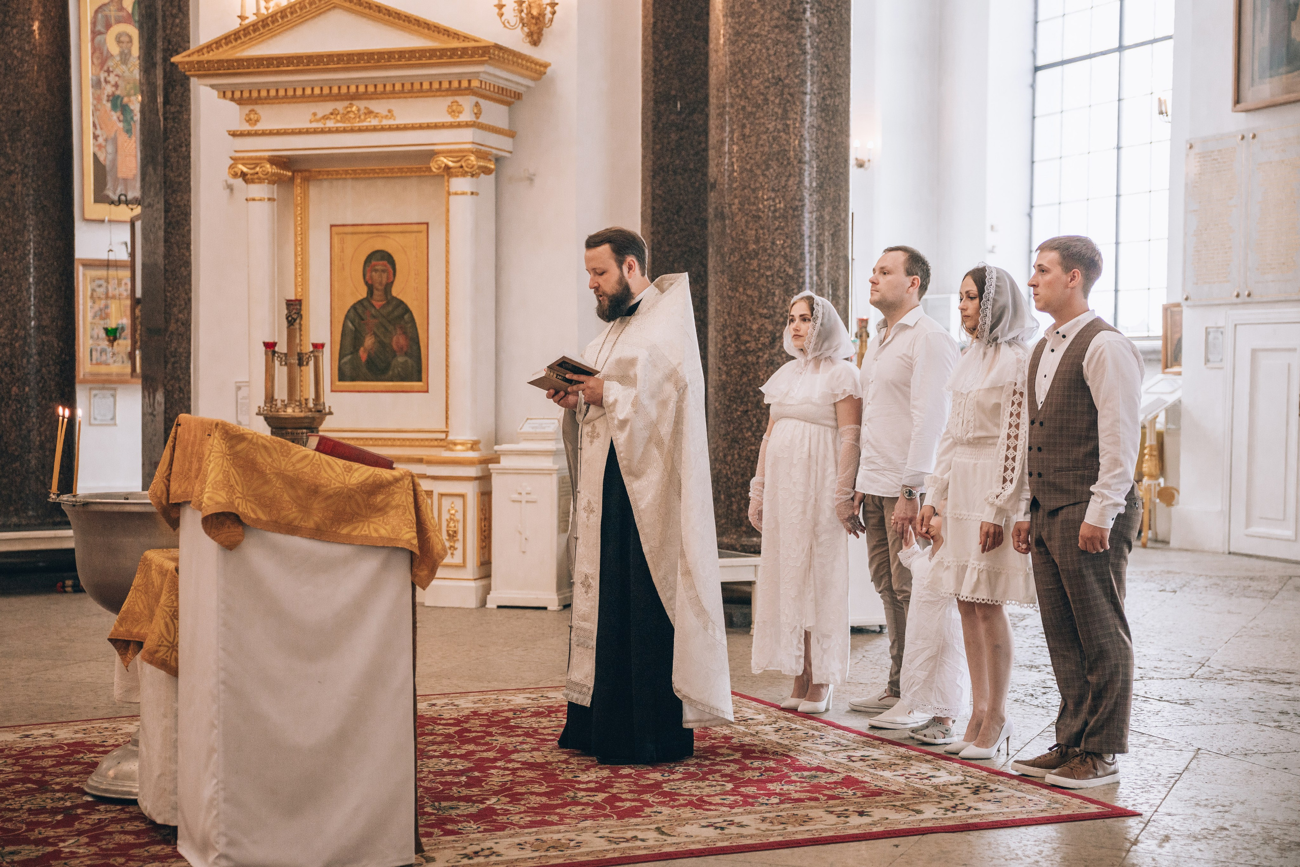 Таинство крещения г. Пушкин. Фотограф Александра Кузуб Санкт-Петербург