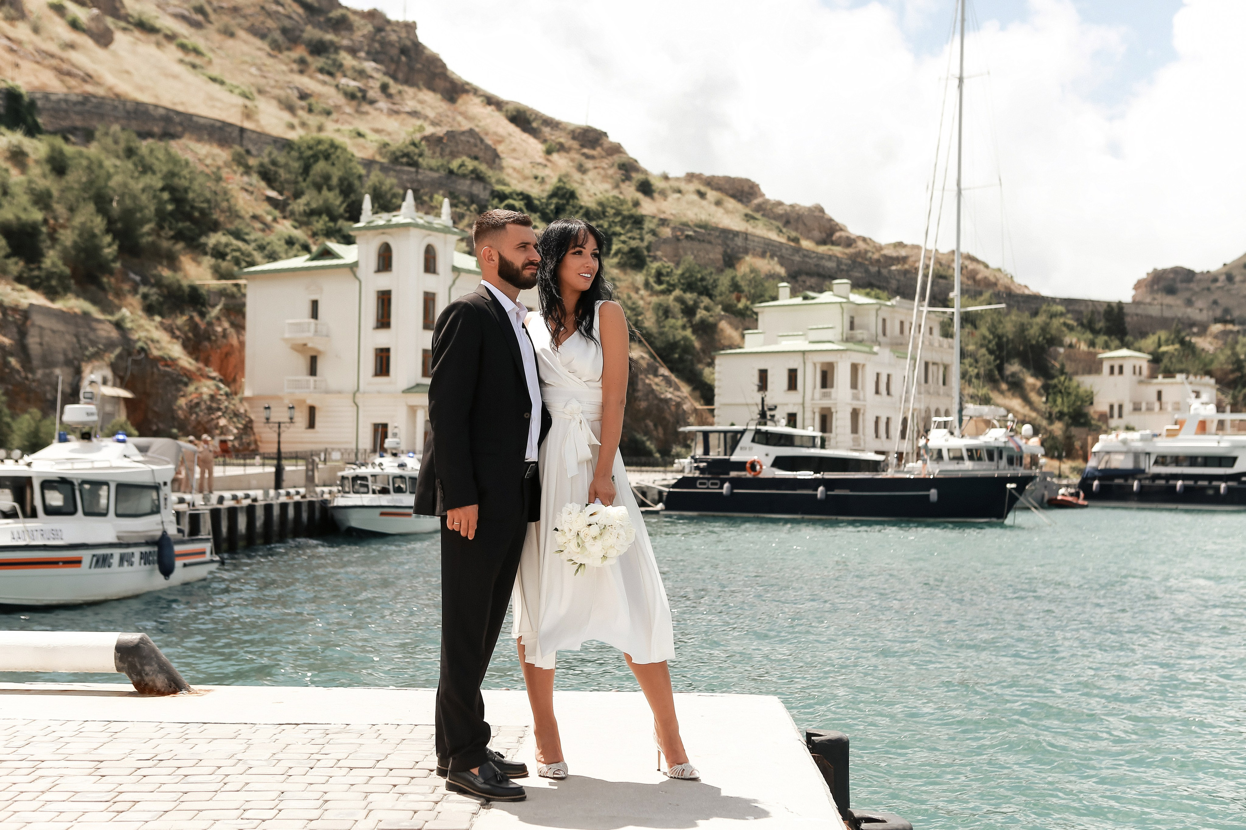 Свадебная прогулка в Севастополе. Фотограф в Краснодаре и в Евпатории Дарья Белоущенко