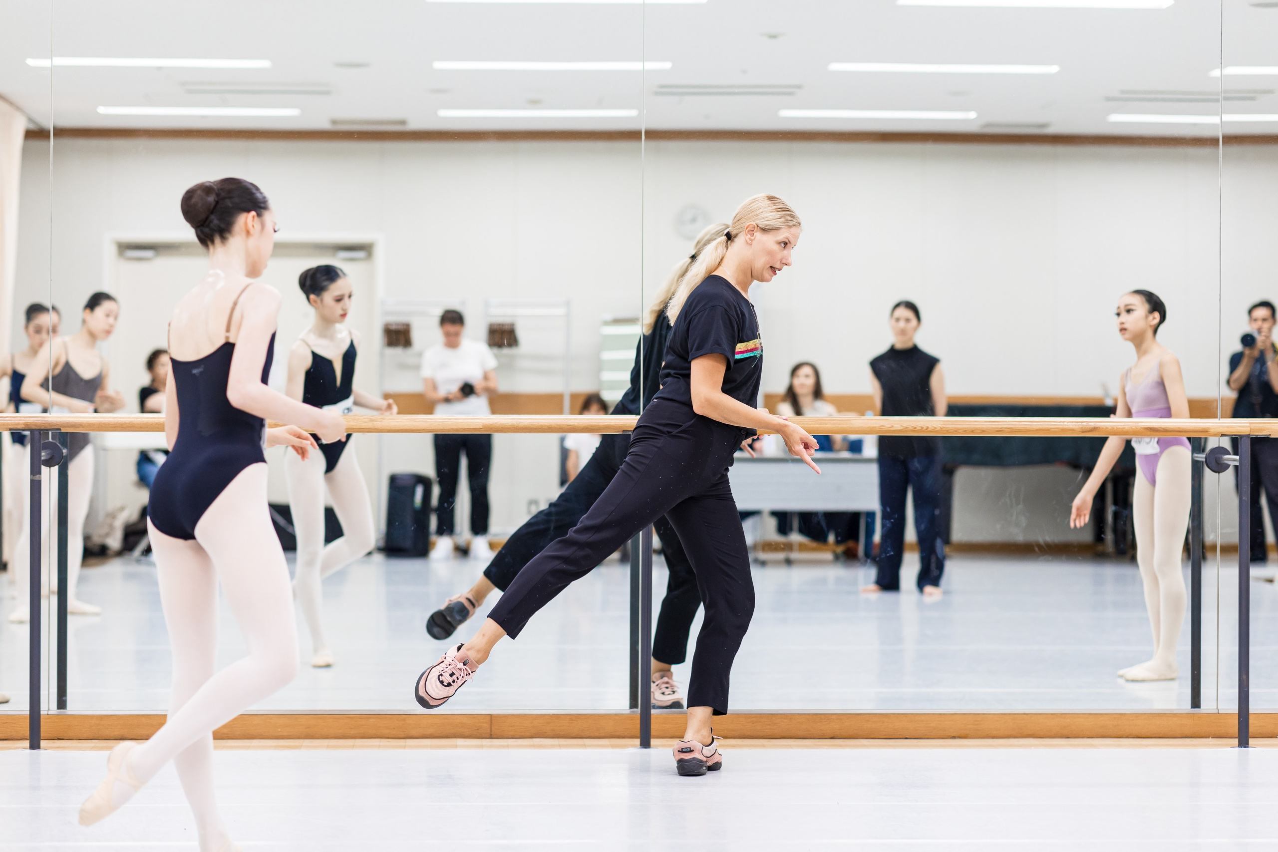 Репортажная съёмка открытых уроков и репетиций. Балетный фотограф Алина Ханько — Душа Балета