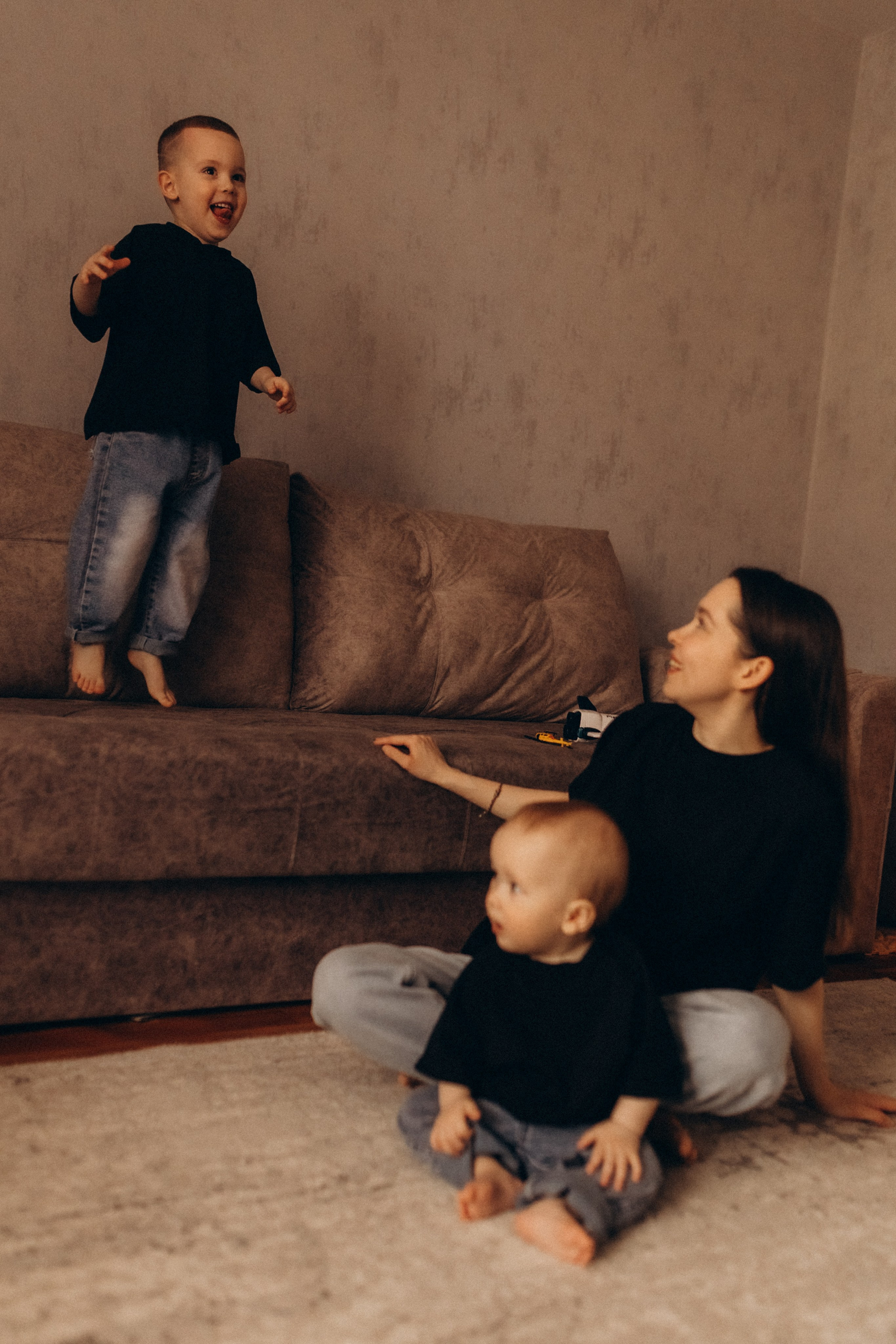 4.04 Диана, Саша и Артем. Семейный и домашний фотограф Советский Югорск Екатерина Цыганок