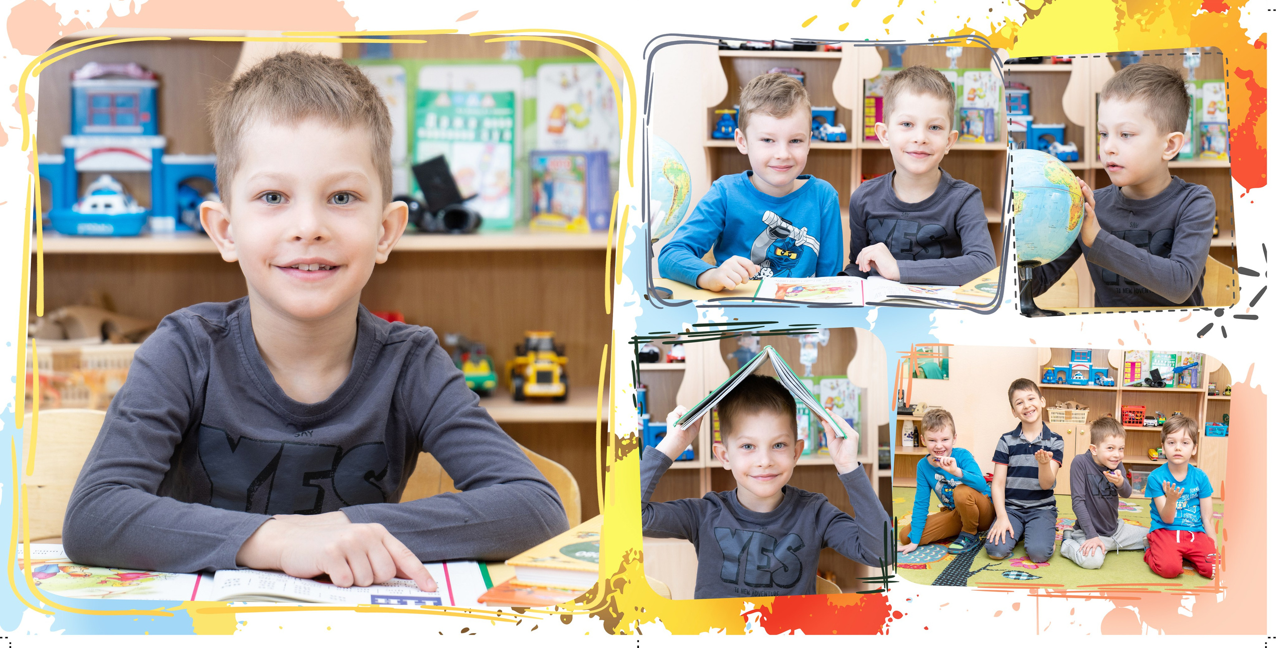 Фотокниги для детского сада. Семейный и детский фотограф в Москве Шмыкова Екатерина