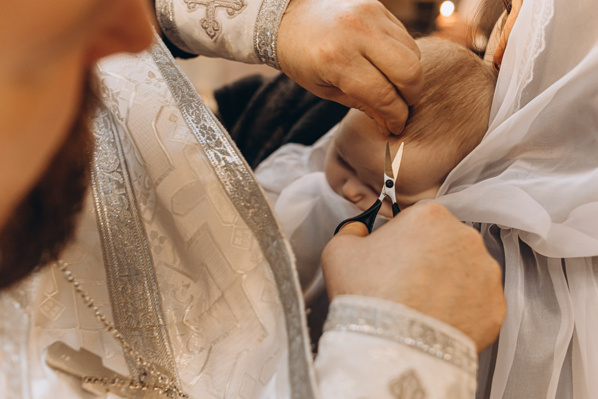 Крещение Виолетты. Семейный фотограф в Волгодонске Краченцева Анна