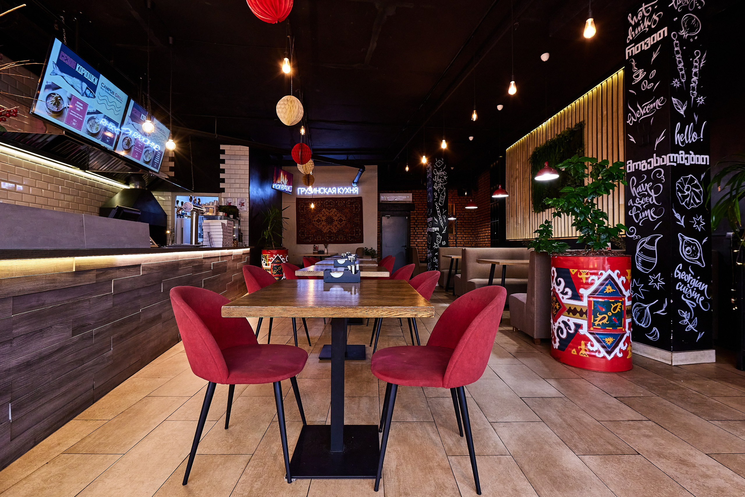 Кафе Campus grill. Фотограф Анастасия Леонтьева Санкт-Петербург