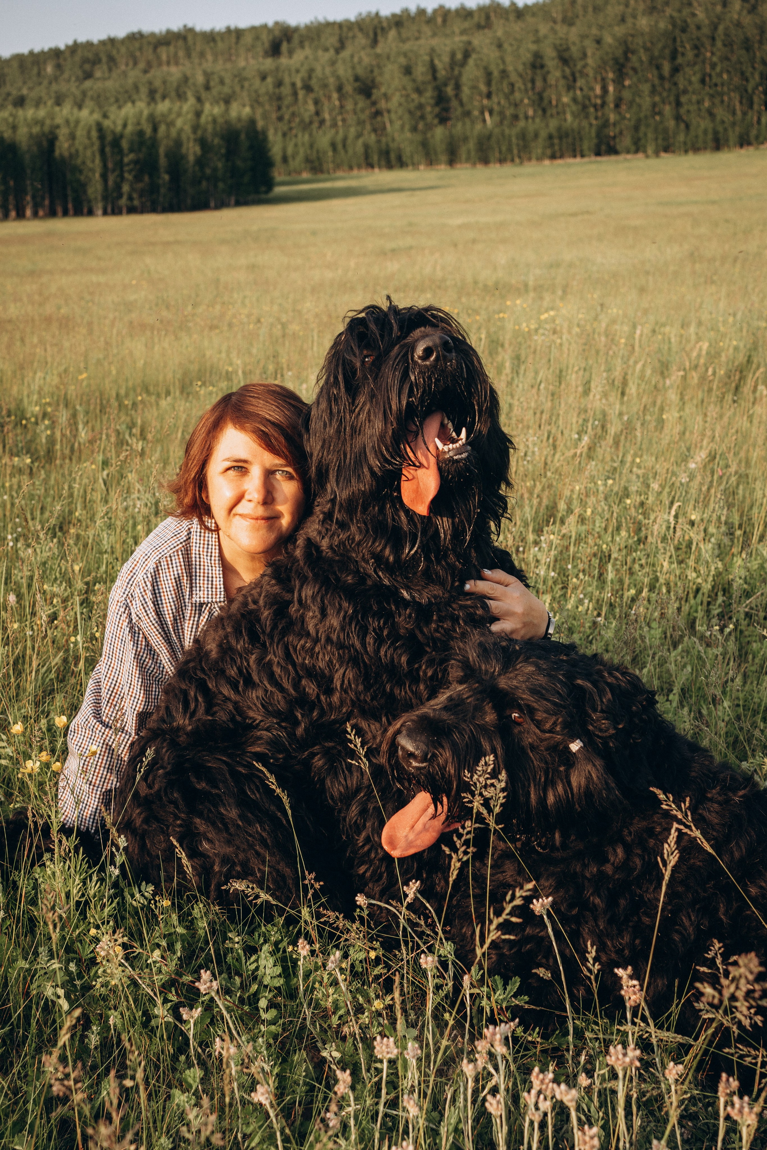 Лариса, Кира и Грэйс. Фотограф-анималист Анастасия Большакова