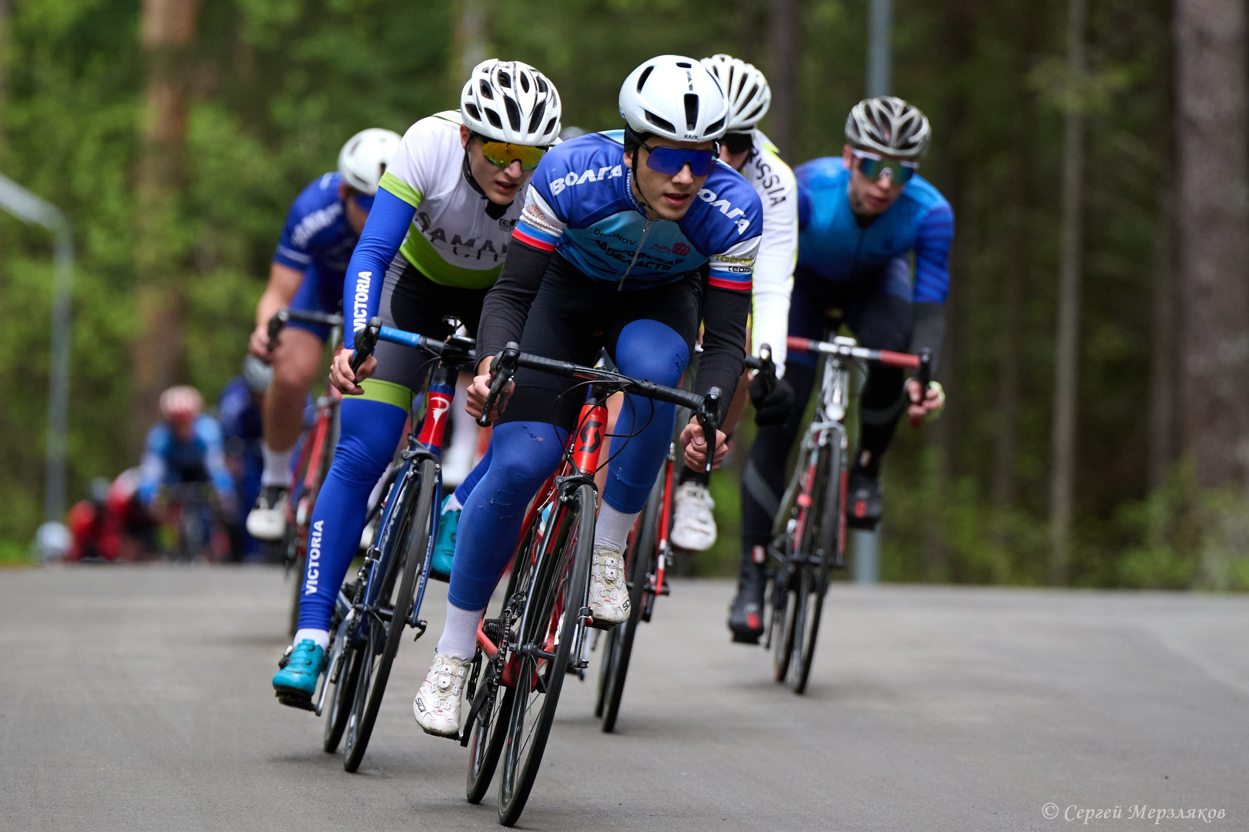 Первенство ПФО по велоспорту (шоссе). Ижевск 19.05.2024. Спортивный репортажный фотограф в Ижевске Сергей Мерзляков