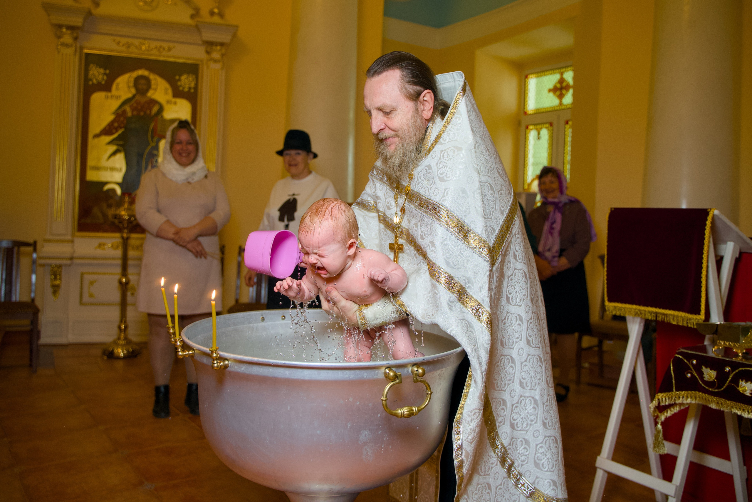 Крещения. Фотограф Богдан Оськин