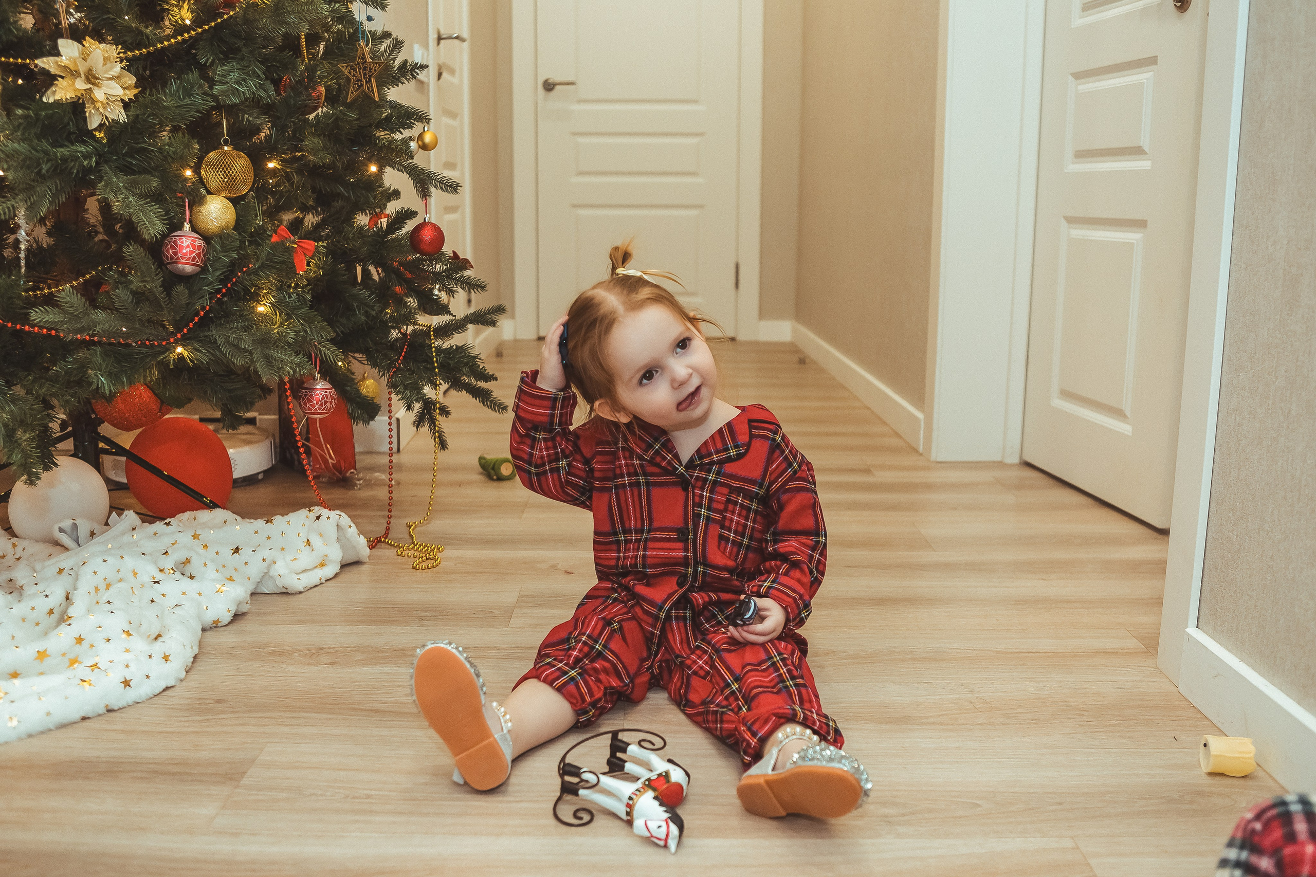 Новый год в кругу семьи (домашняя съемка). Вера Соколова фотограф Воронеж