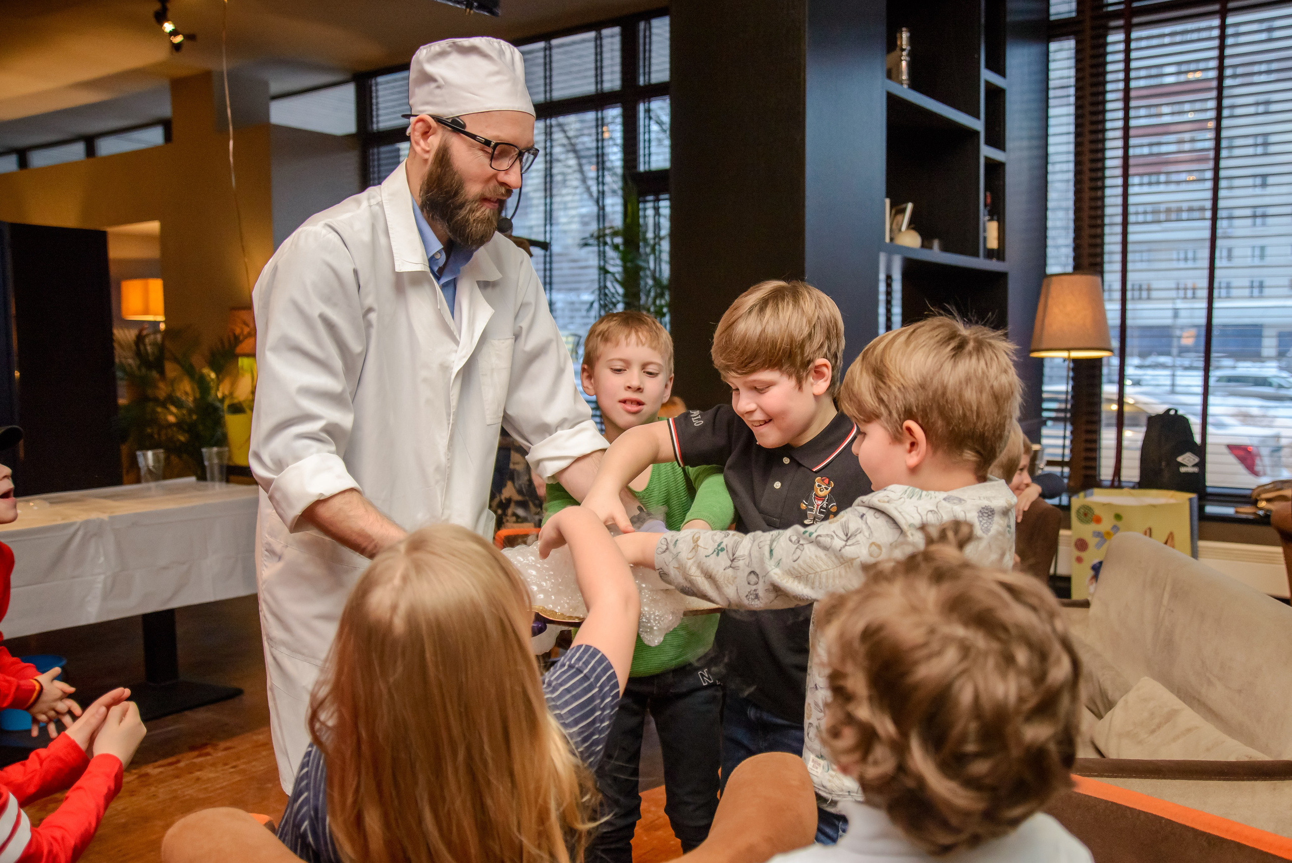 Детский день рождения в ресторане