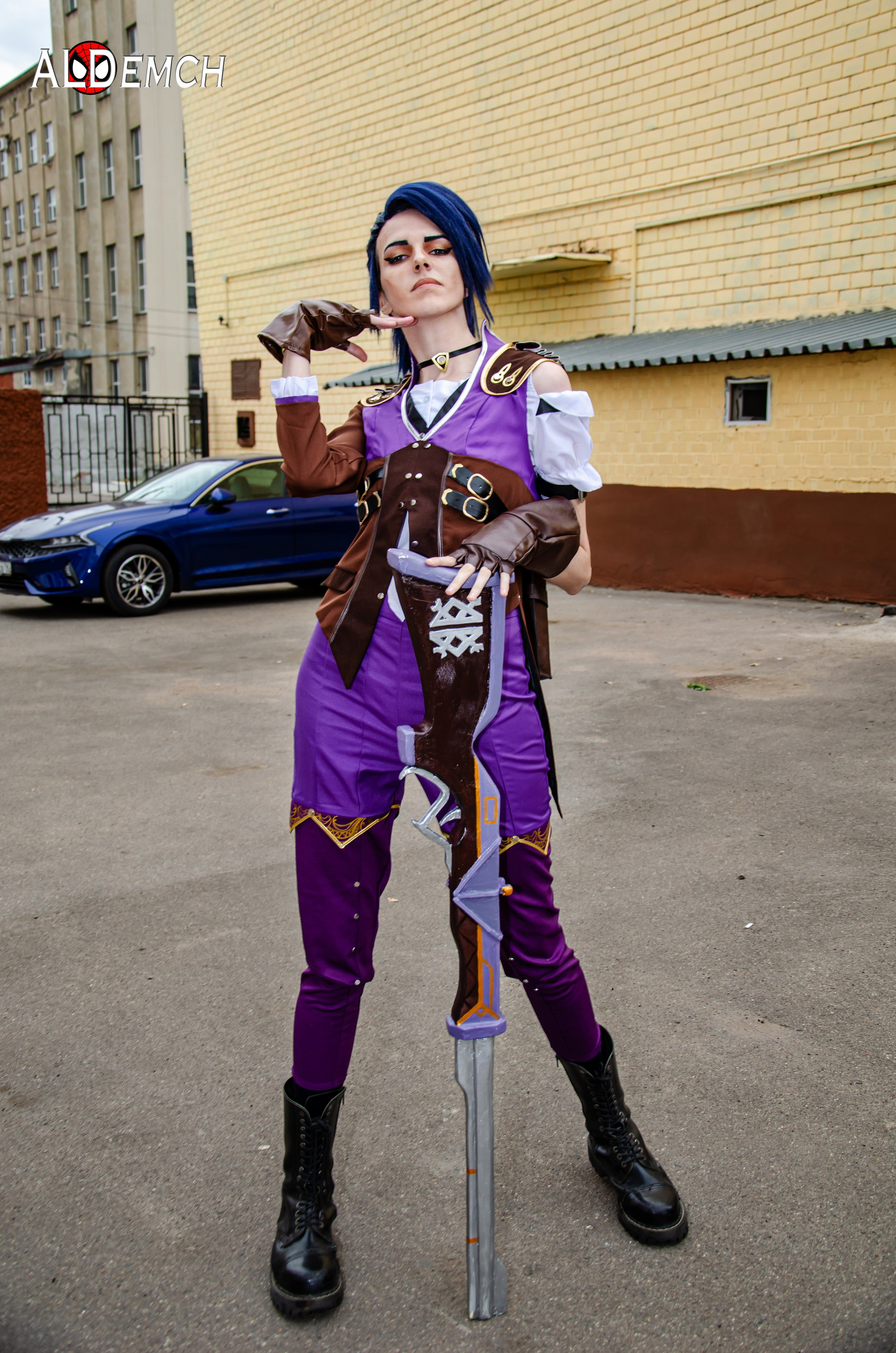 Аркейн, Ви, Джинкс, Лига Легенд персонажи косплей фото