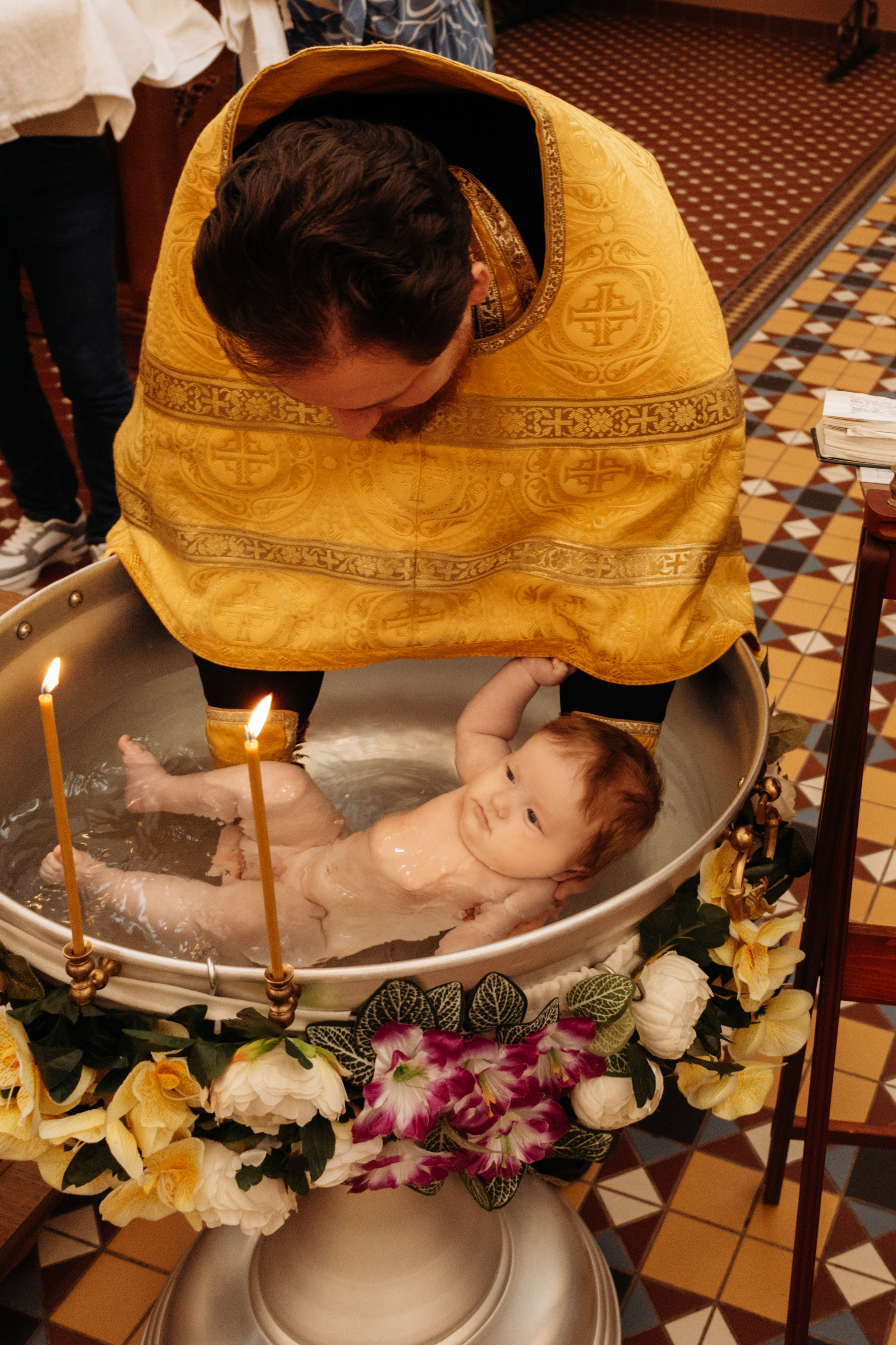 Таинство Крещения в Храме иконы Божией Матери Скоропослушницы. Семейный фотограф в Рязани и Рязанской области