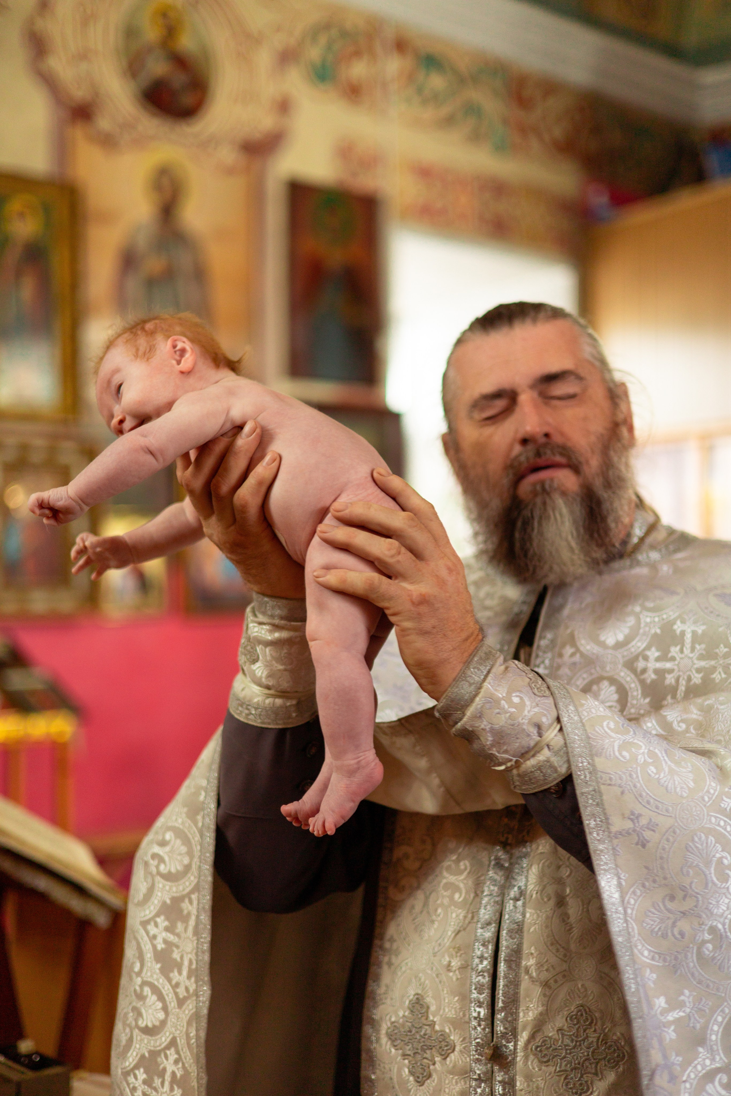 Таинство Крещения Мирославы. Семейный и детский фотограф в Михайловке Татьяна Лестьева