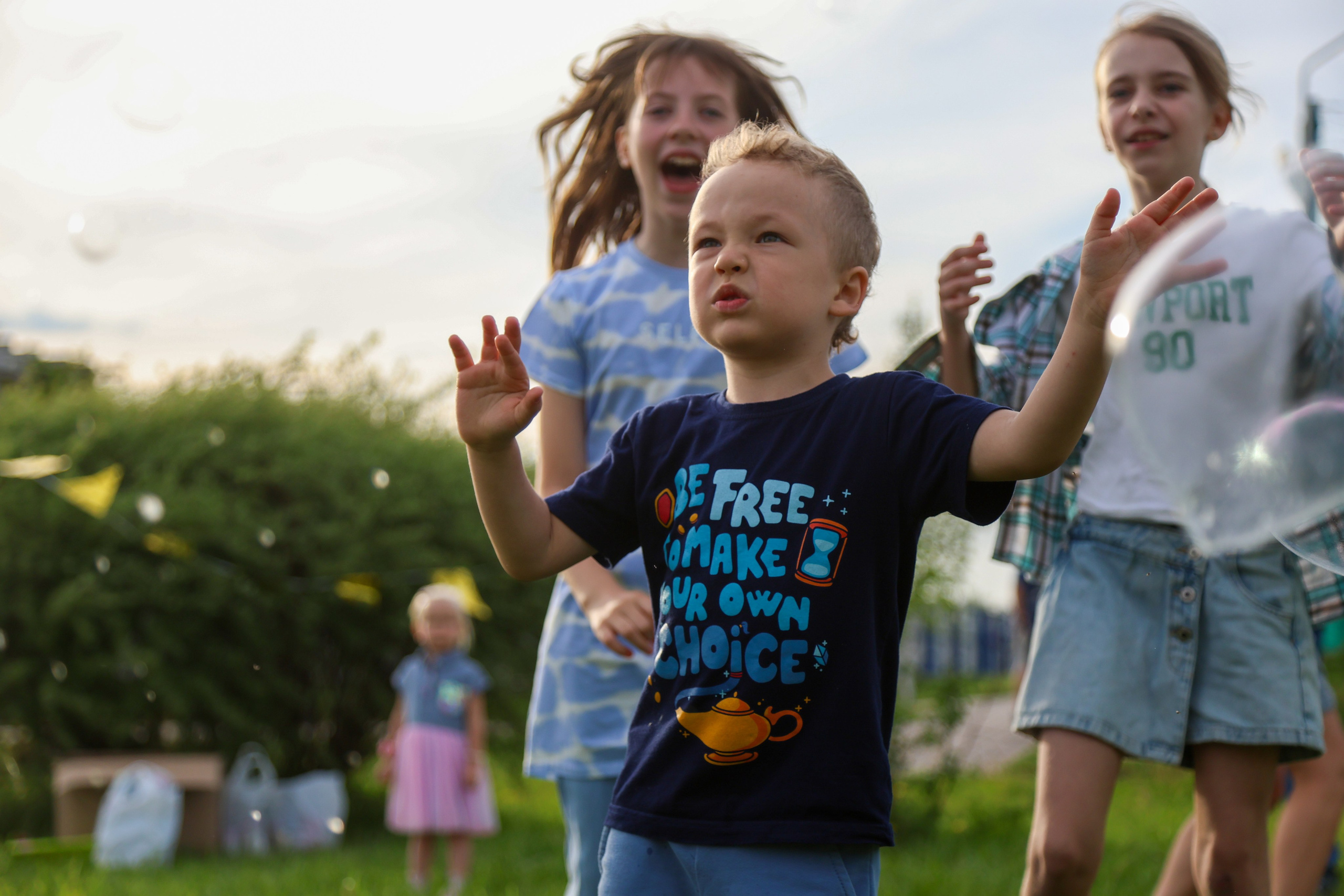 Детский праздник на природе. Akhmedov Team × Medoed Production — фото и видеопродакшен для мероприятий