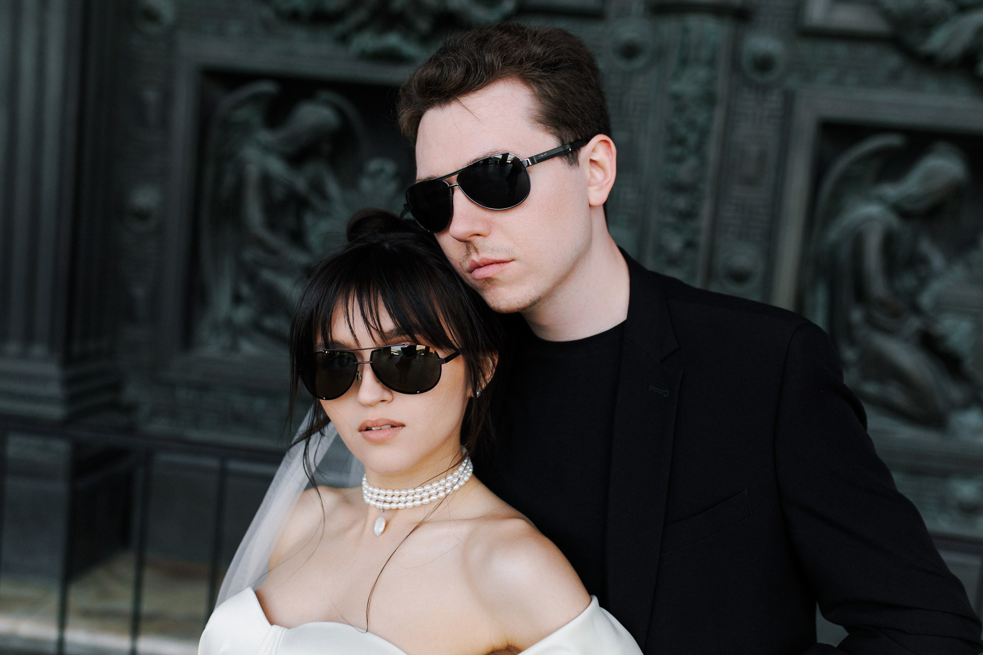 Свадебная фотосессия на Исаакиевской площади. Свадебный фотограф СПБ