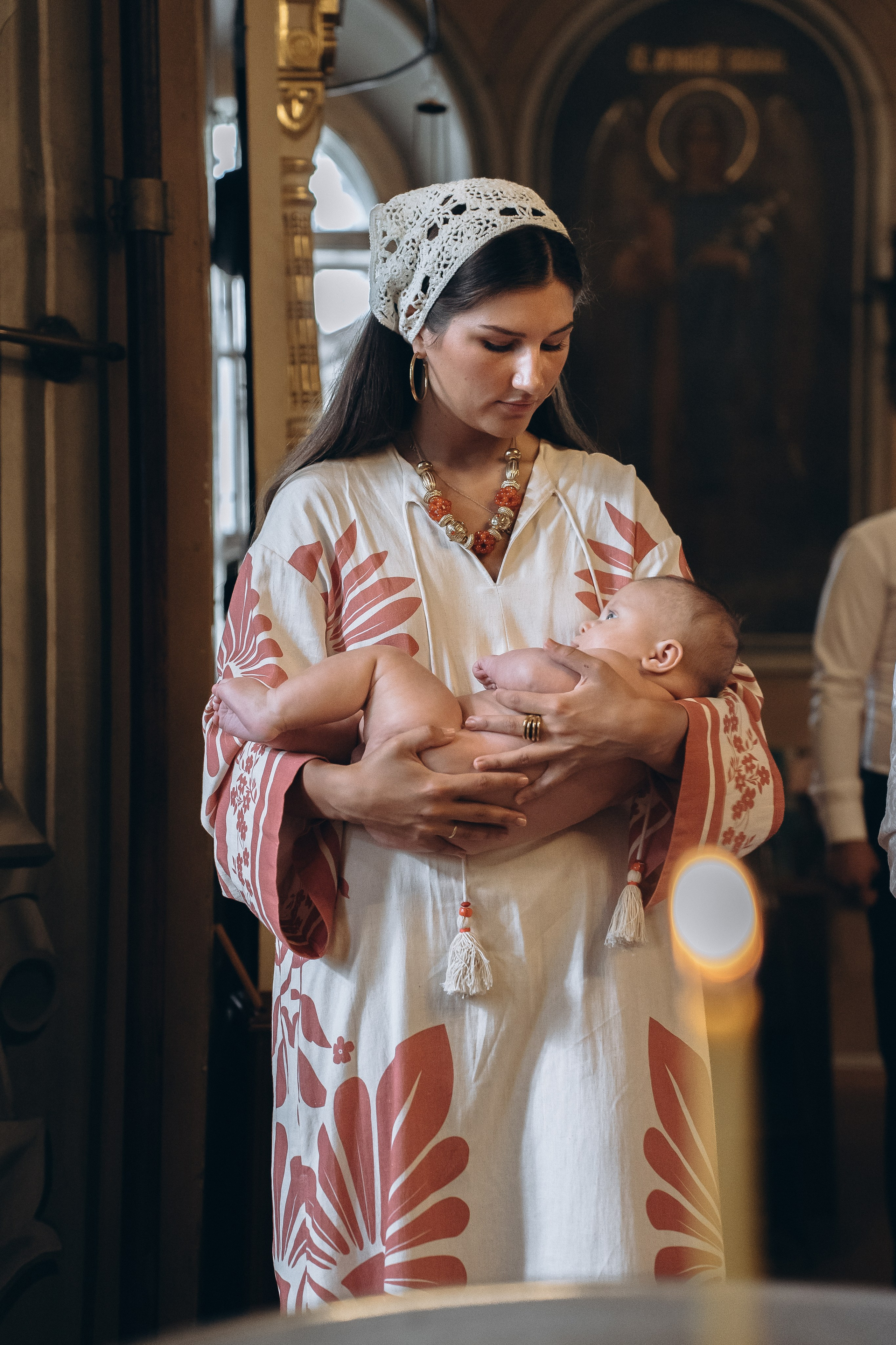 Таинство крещения Максима. Фотограф Ольга Рубцова в Москве и Московской области