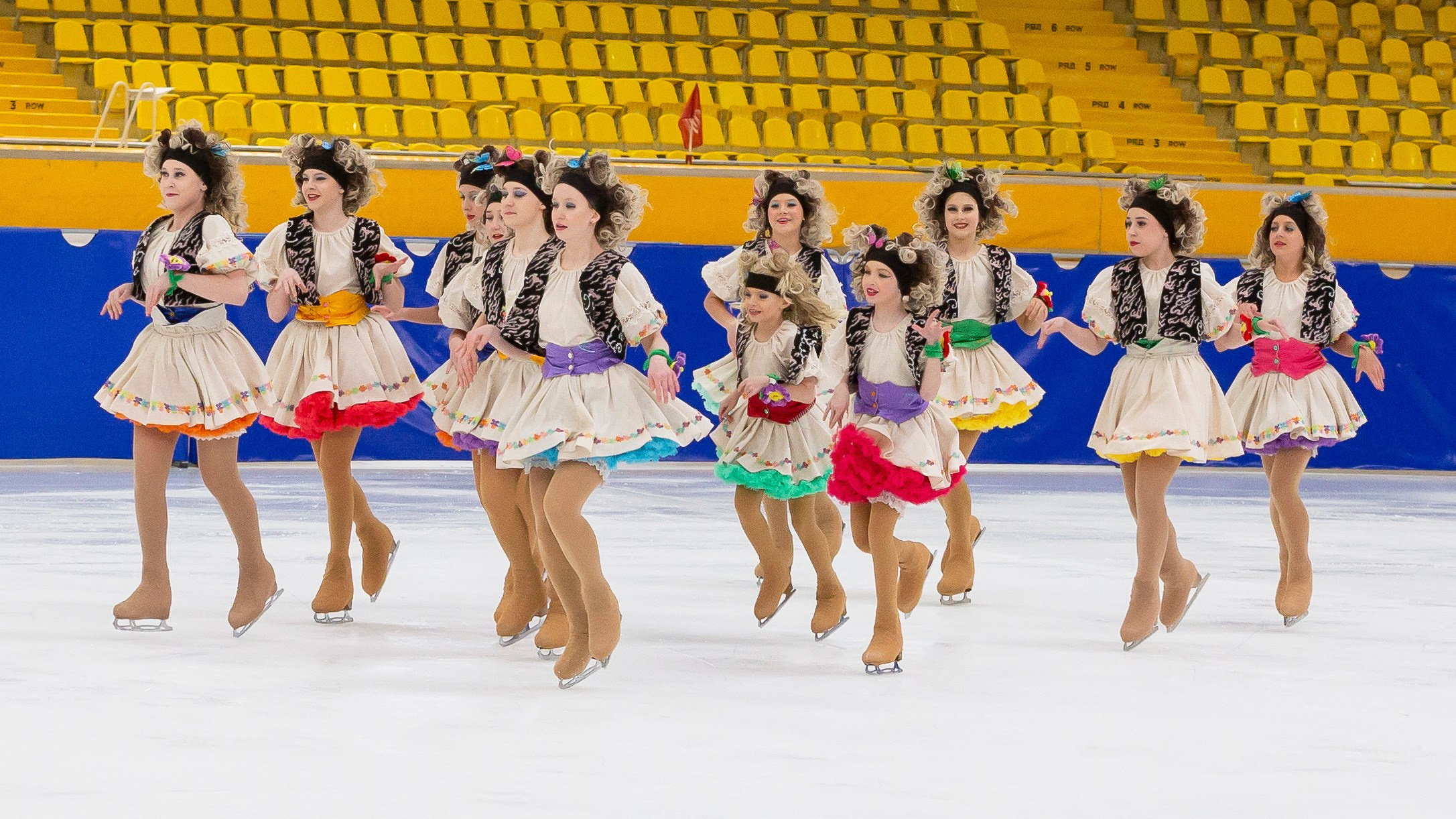 Открытый кубок Московского спорта среди спортивных балетов на льду. Детский театр на льду «АЛЕКО». Репортажный фотограф в Москве