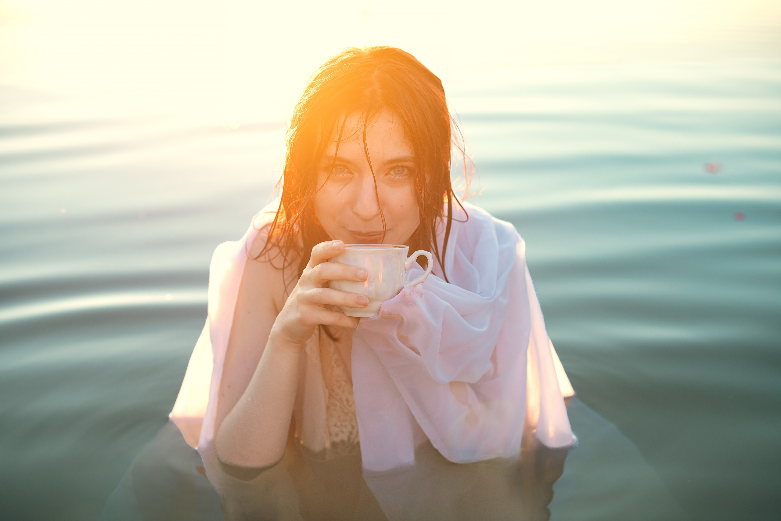 Творческая съемка на озере. Фотограф Минск Елена Украинец