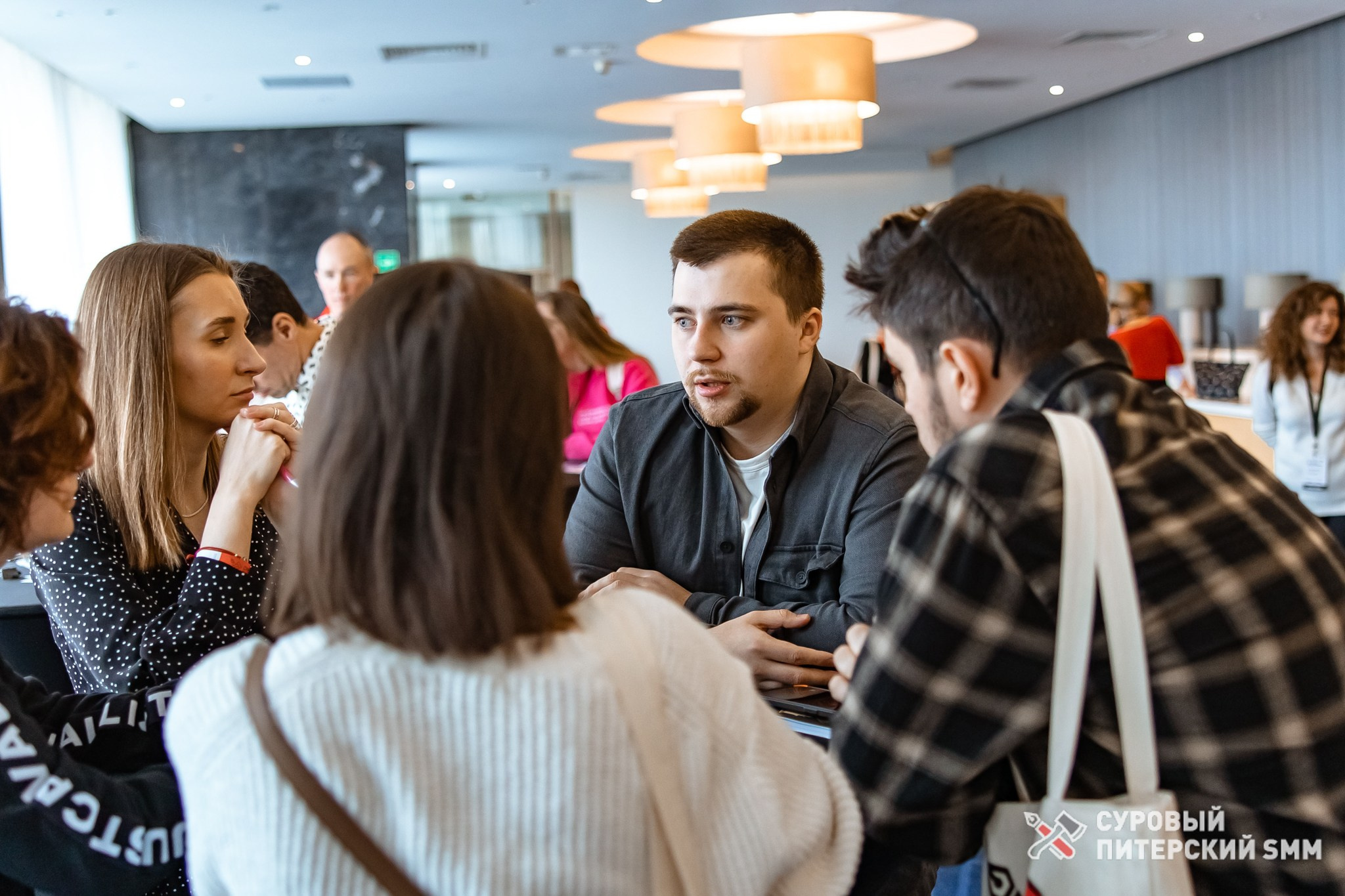 Репортаж конференции «Суровый Питерский SMM». Фотограф в Санкт-Петербурге Ефремова Наталья