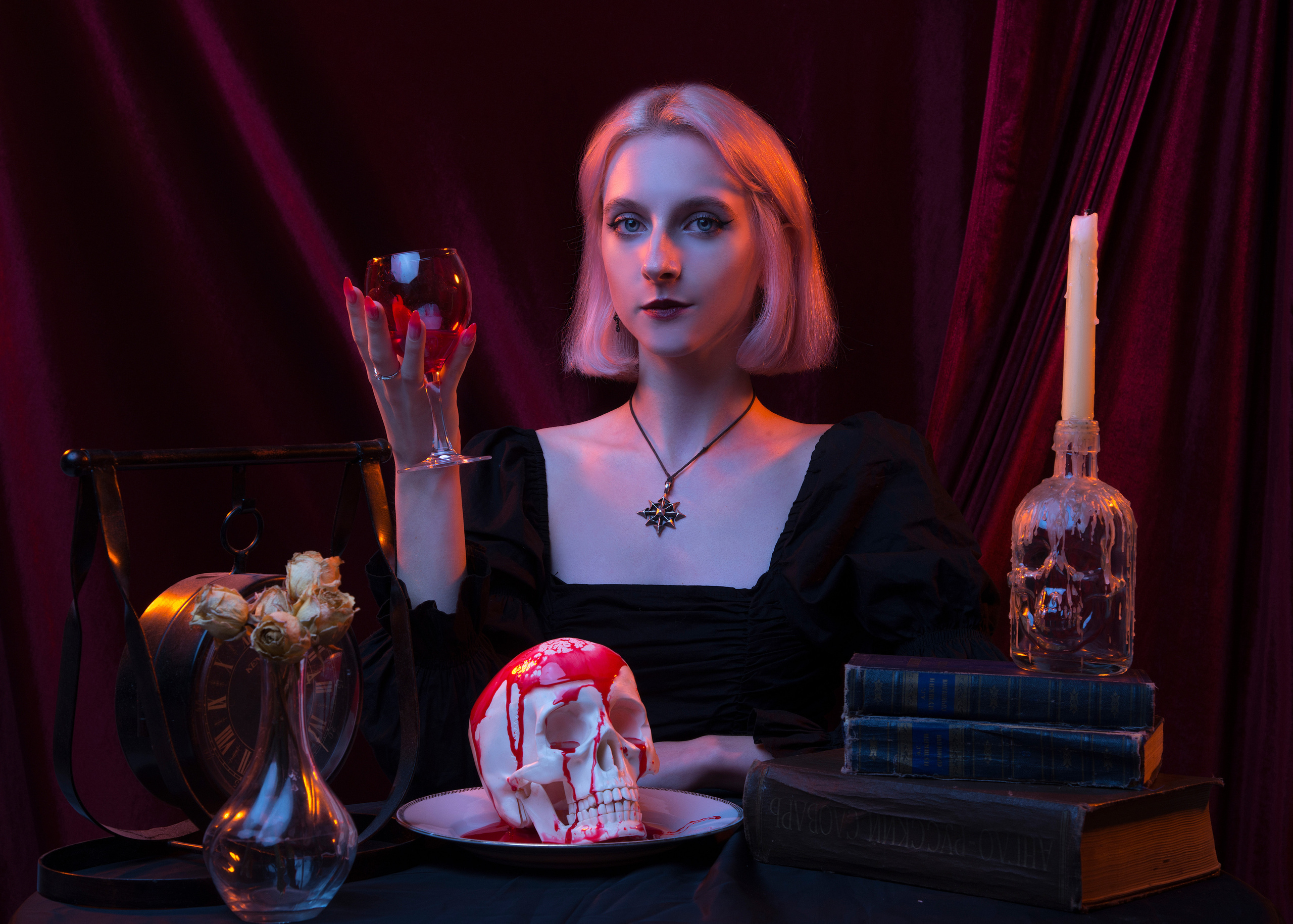 Blood queen. Портретный фотограф в СПб Степан Клеменче