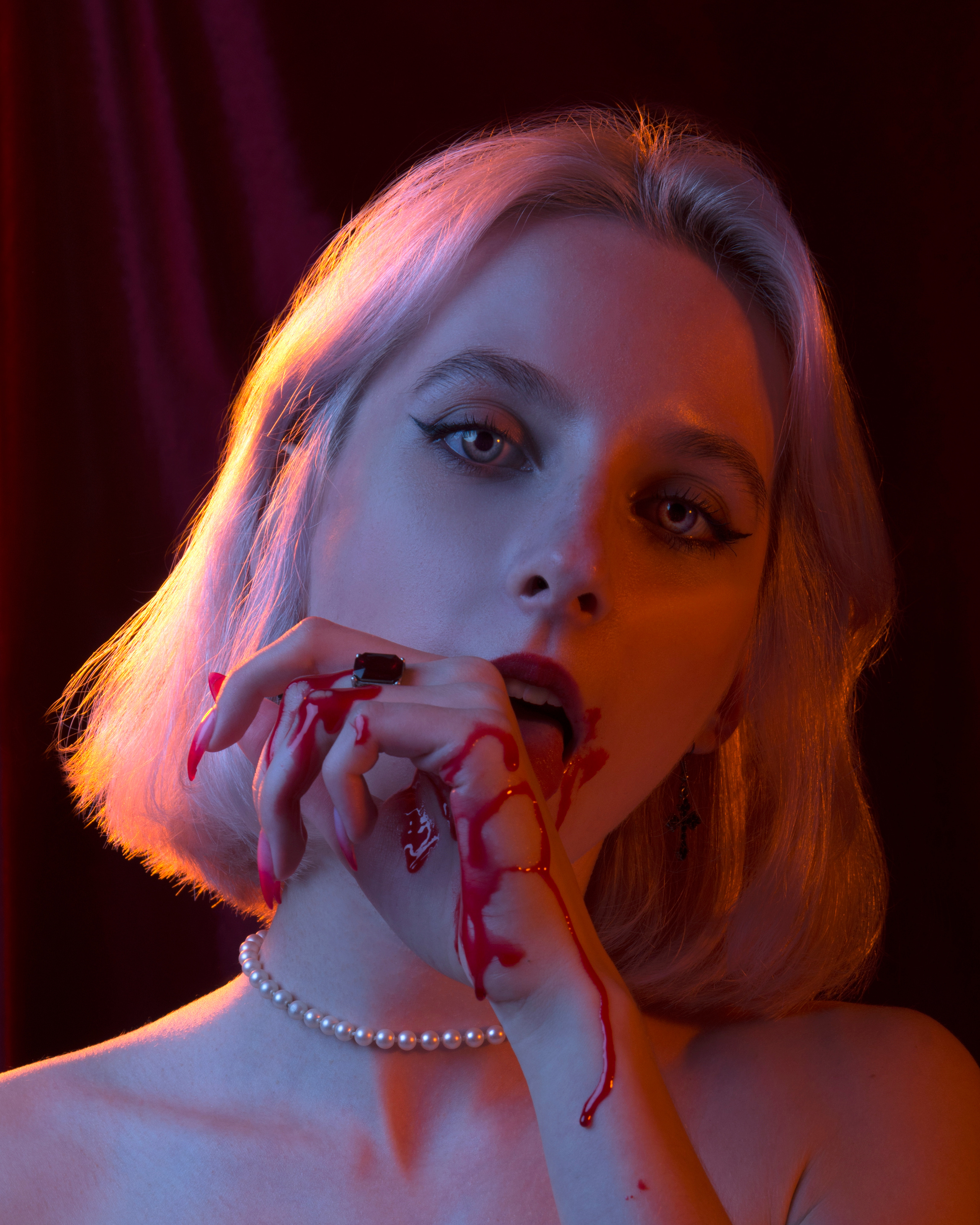 Blood queen. Портретный фотограф в СПб Степан Клеменче