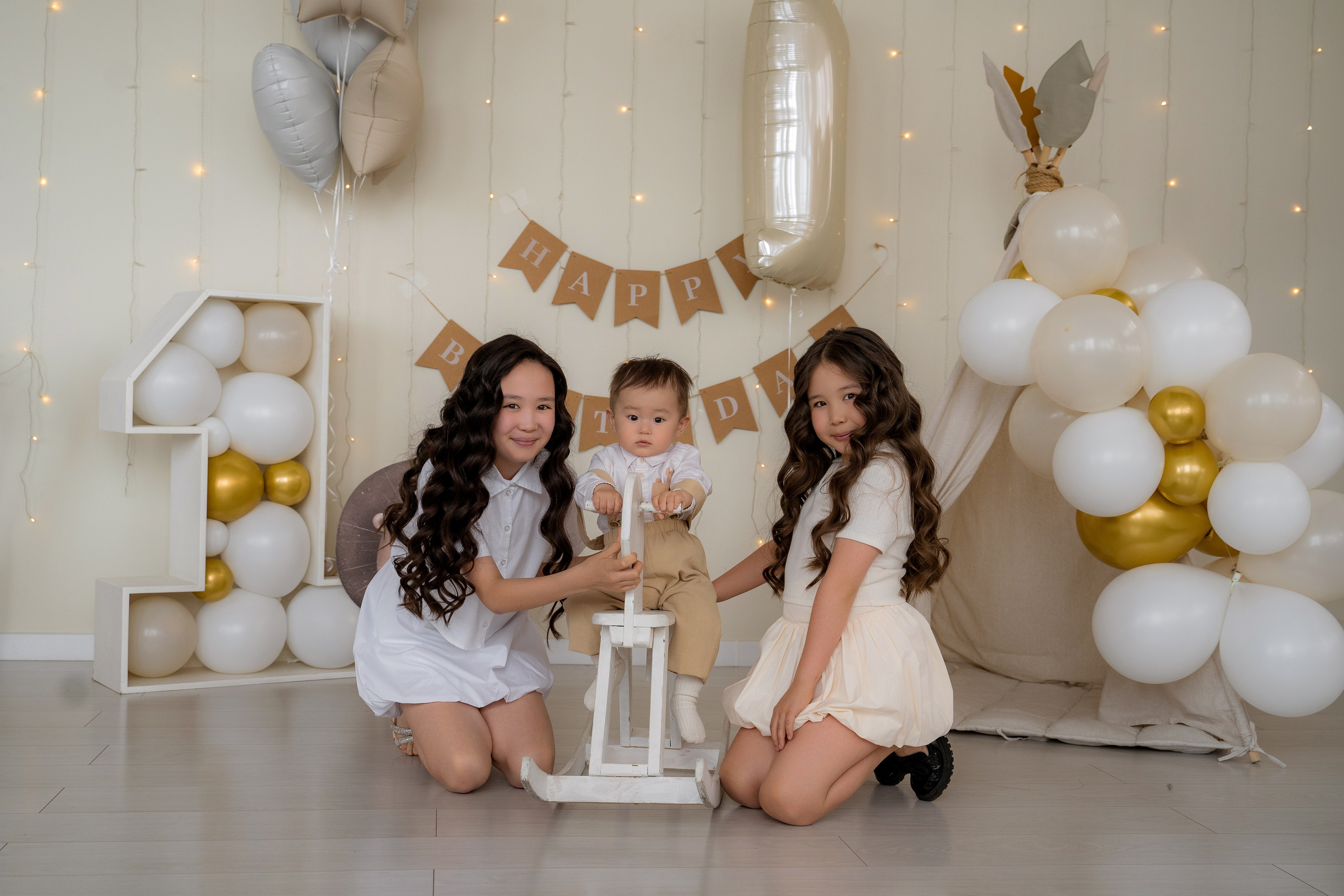 Cake Smash. Фотостудия Малина в городе Улан-Удэ. Фотограф Ирина Жарникова