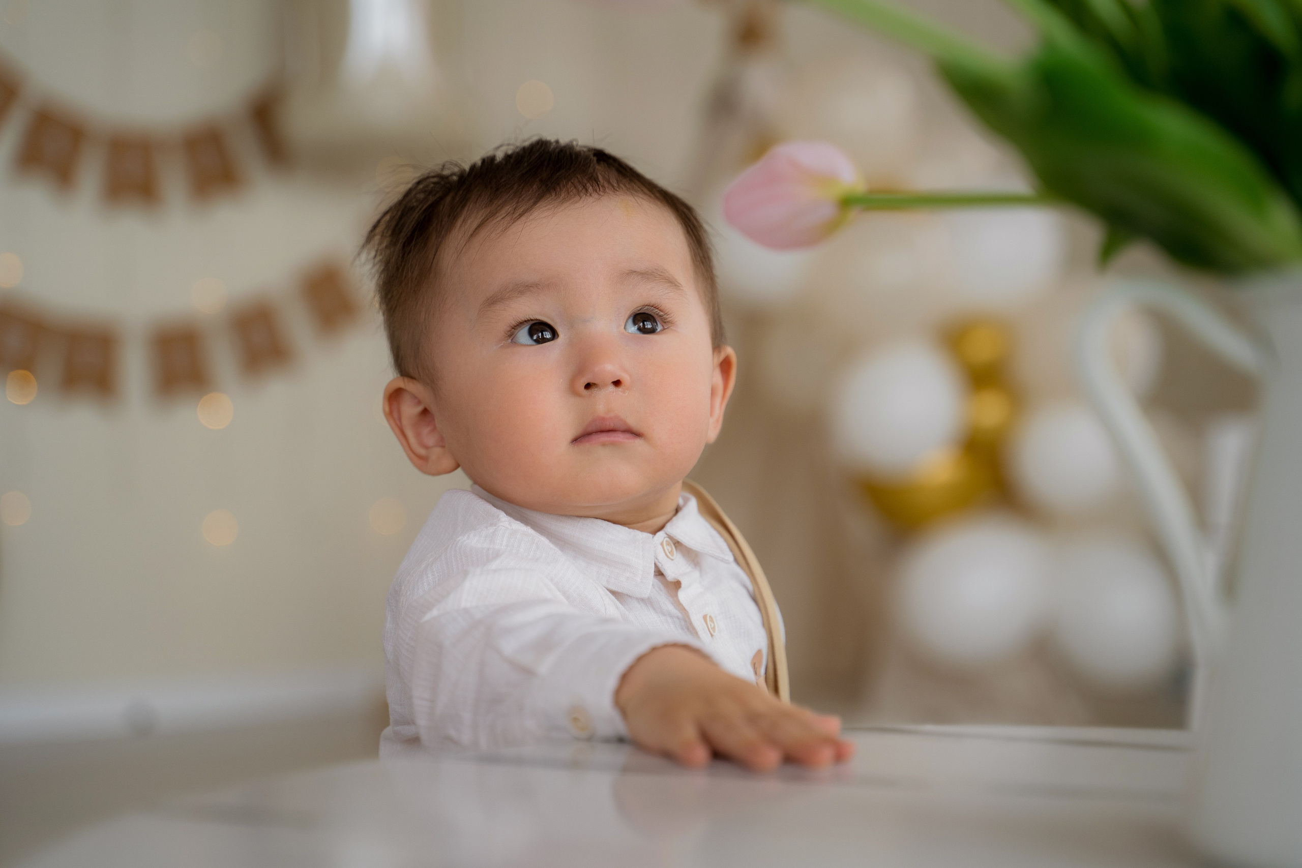 Cake Smash. Фотостудия Малина в городе Улан-Удэ. Фотограф Ирина Жарникова