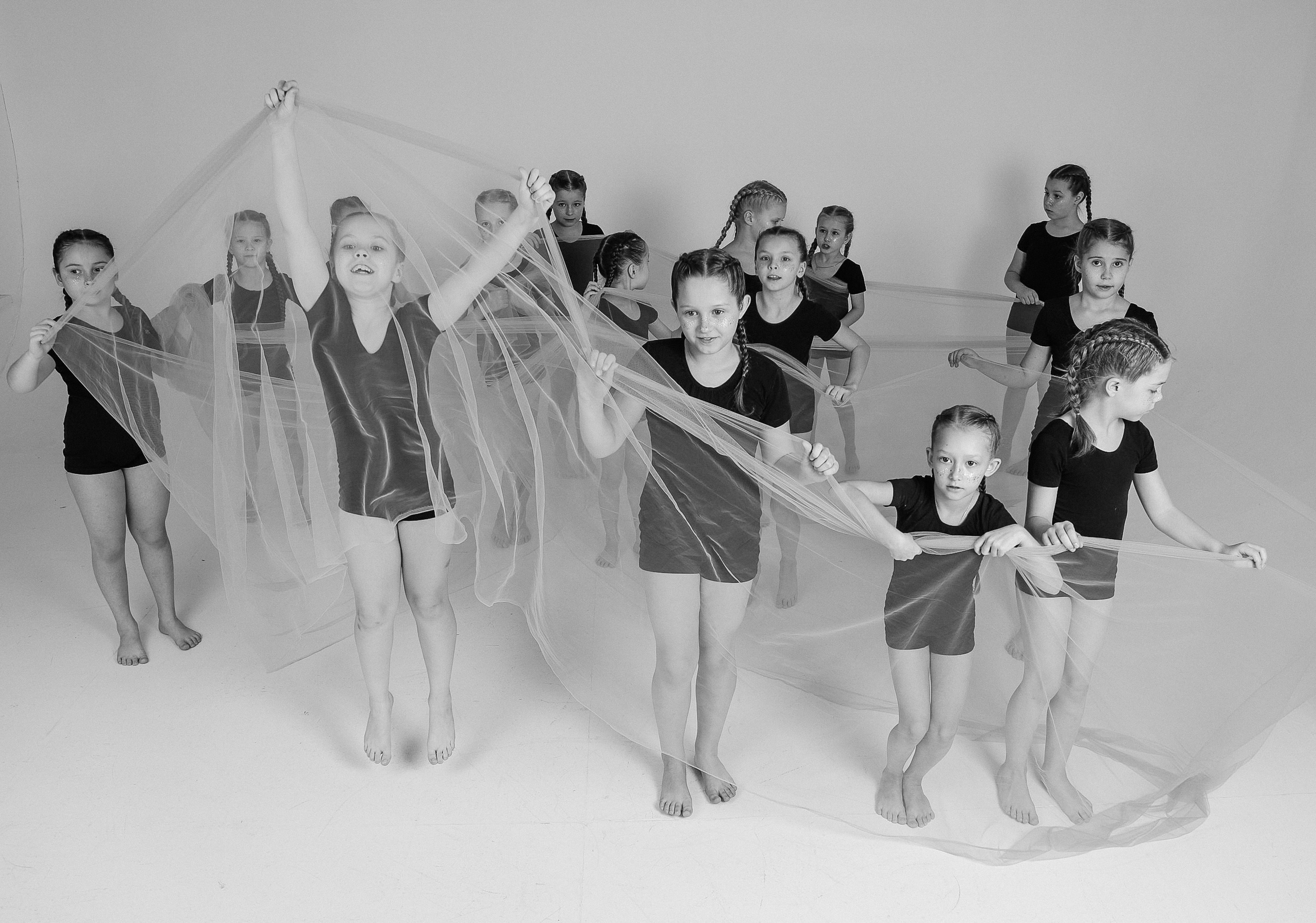 Сьемка на циклорамме. Фотограф Юлия Мальцева