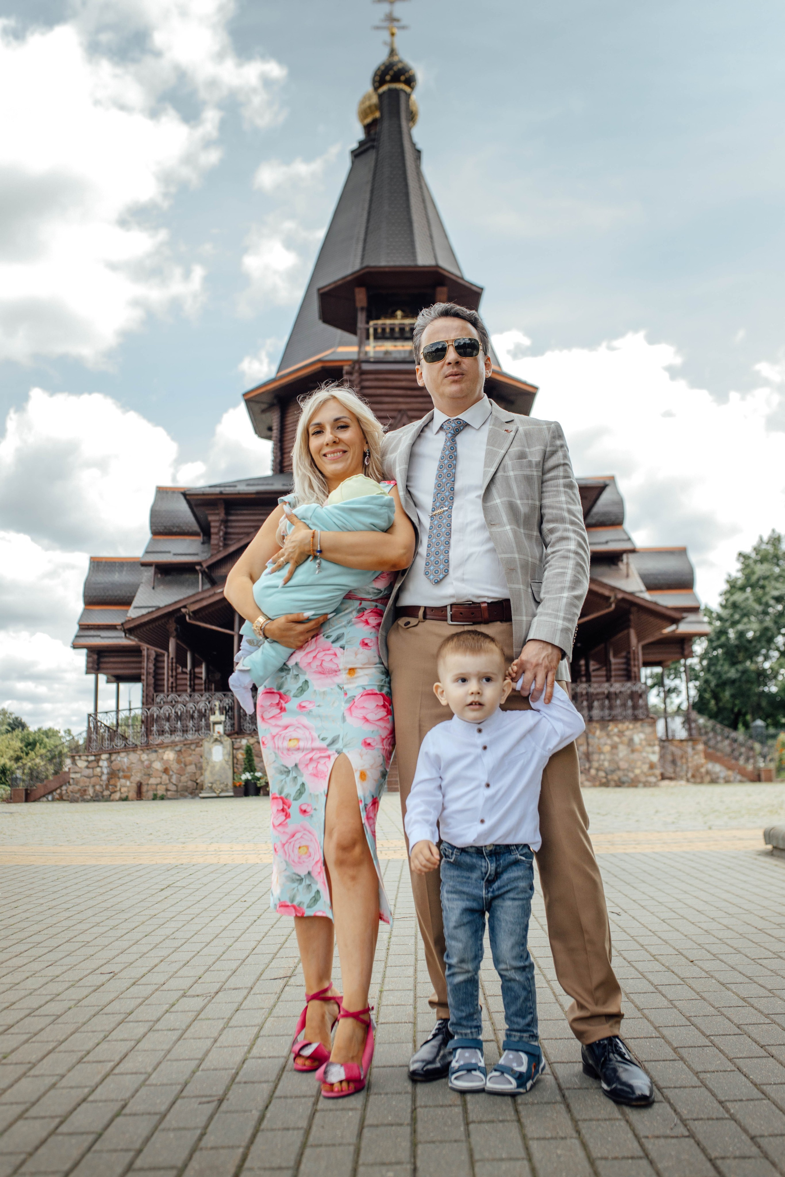 Крещение Михаила, храм Святой Троицы, июнь 2025