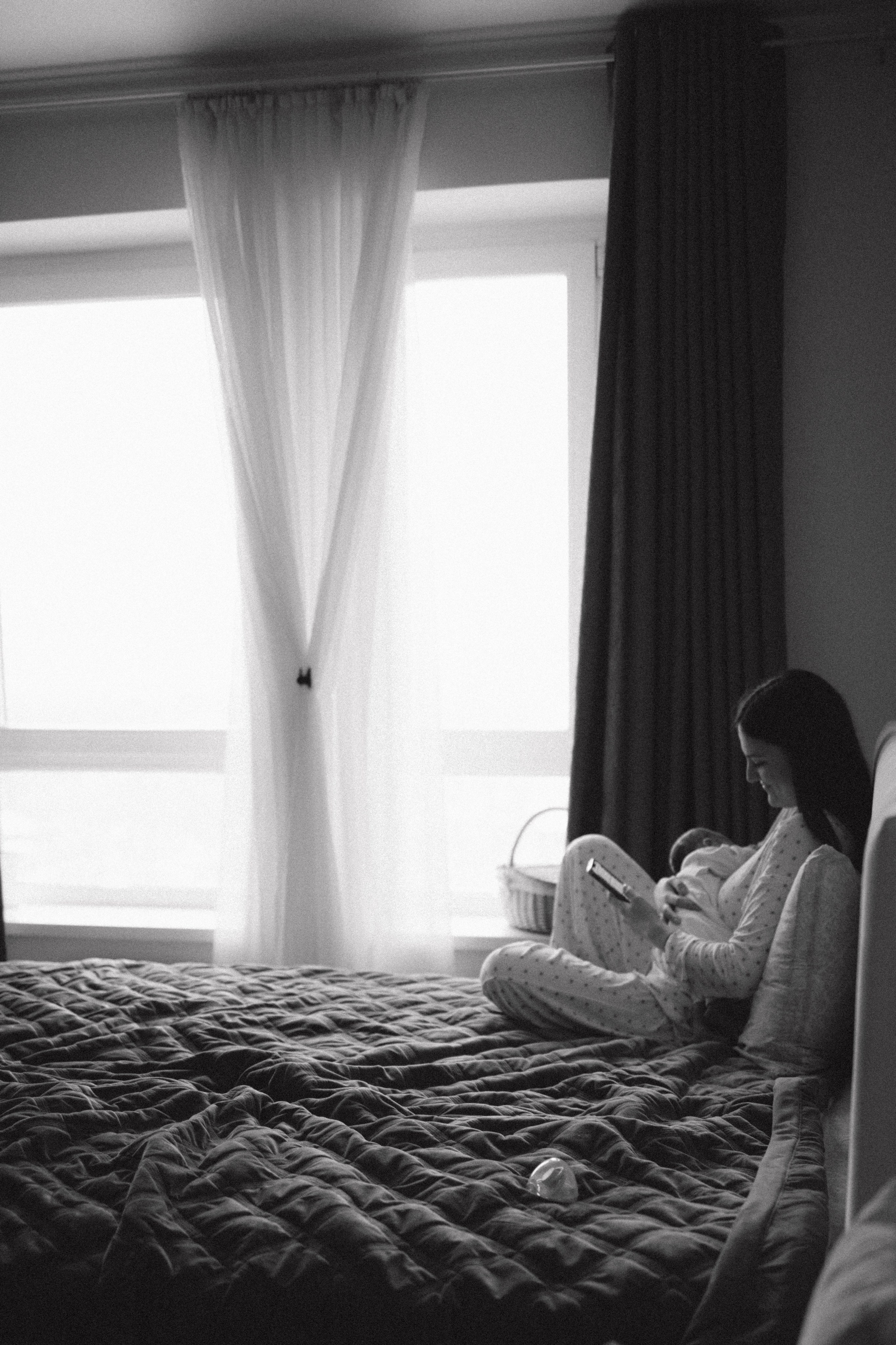 Семейная домашняя фотосессия новорожденного. Семейный фотограф в Москве и Люберцах Юлия Гуськова